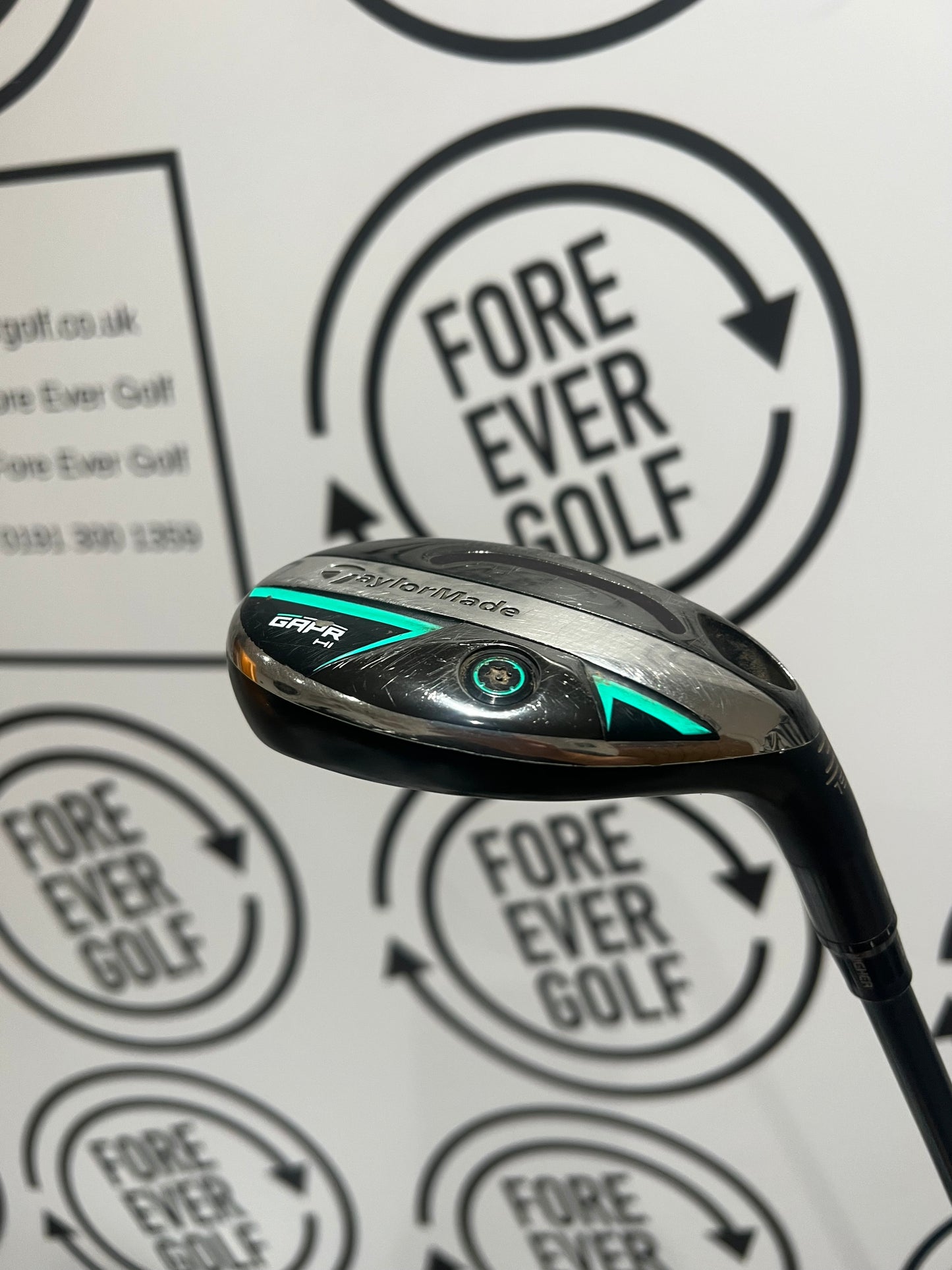 TAYLORMADE GAPR HI 3 HYBRID / 19 Deg / Mens RH / 80g Stiff Flex