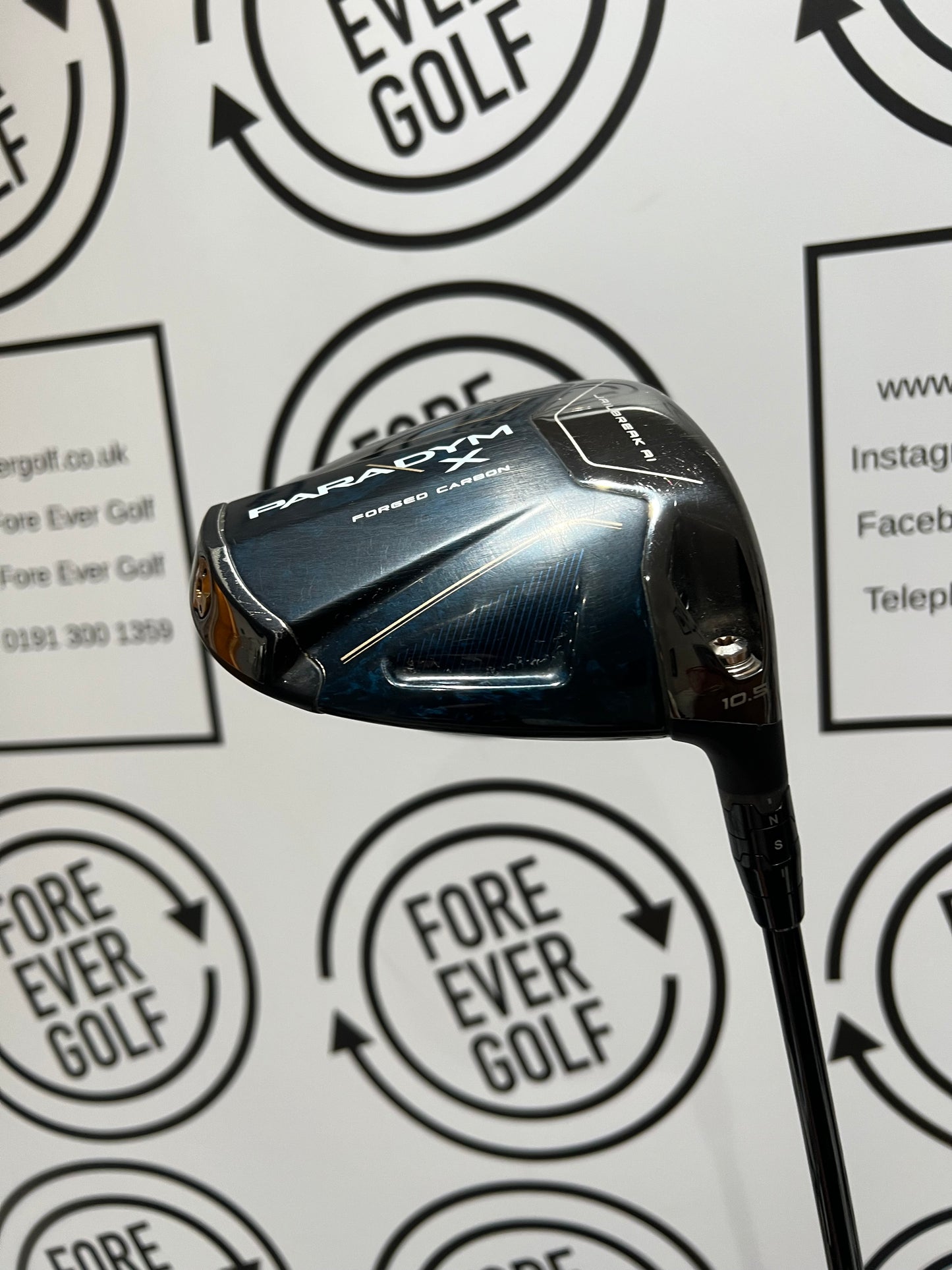 CALLAWAY PARADYM X DRIVER / 10.5 Degree / RH / 65g Stiff Flex