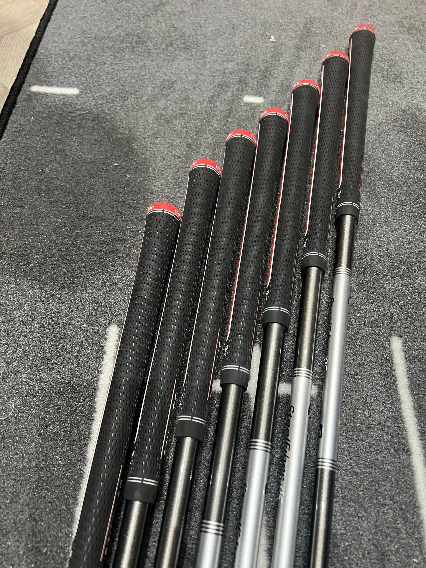 TITLEIST T150 IRONS / 4 - PW / RH / Upgraded 95g Stiff Flex Steel Fiber Shafts
