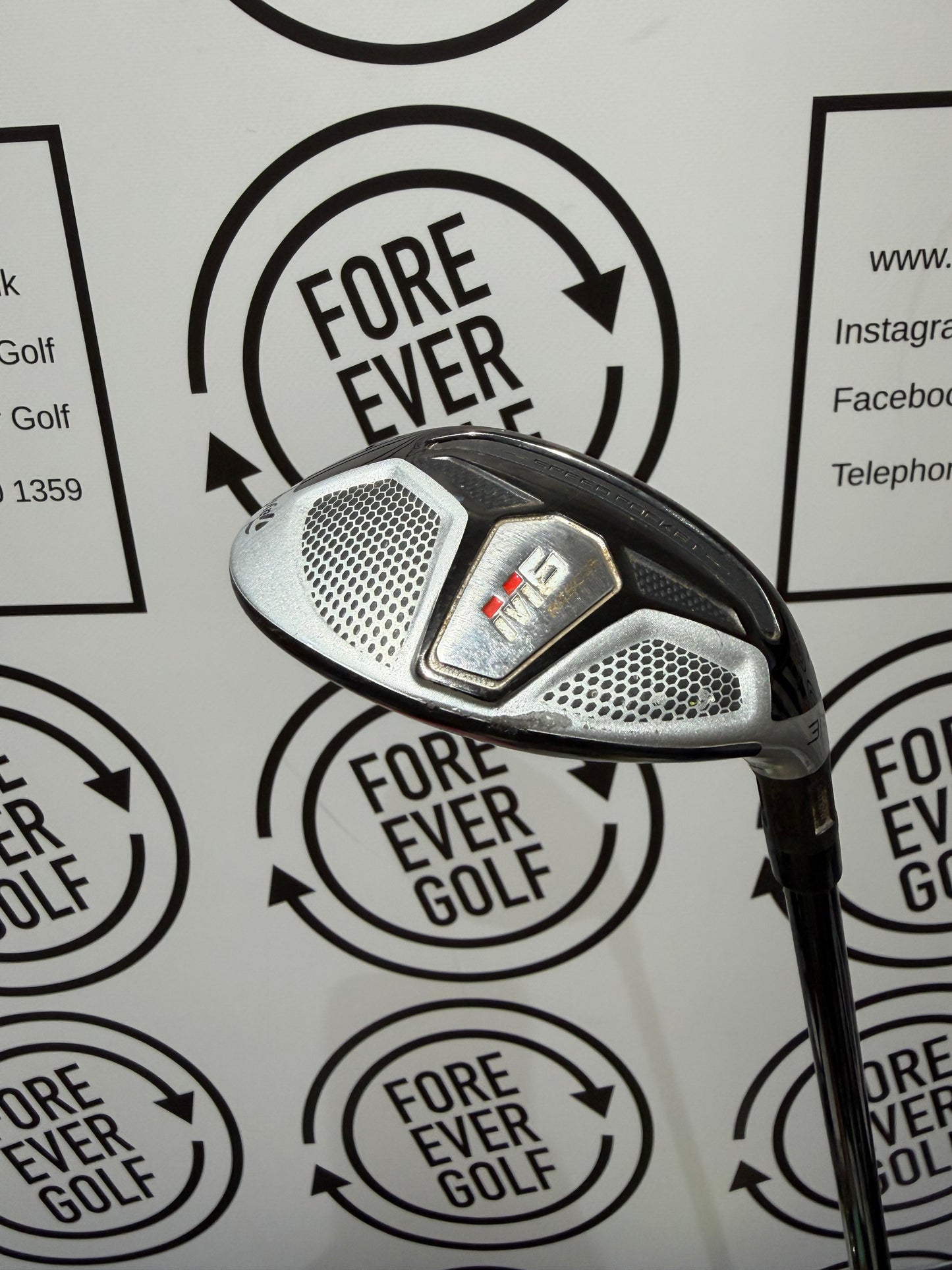 TAYLORMADE M6 3 HYBRID / 19 Degree / RH 70g Stiff Flex