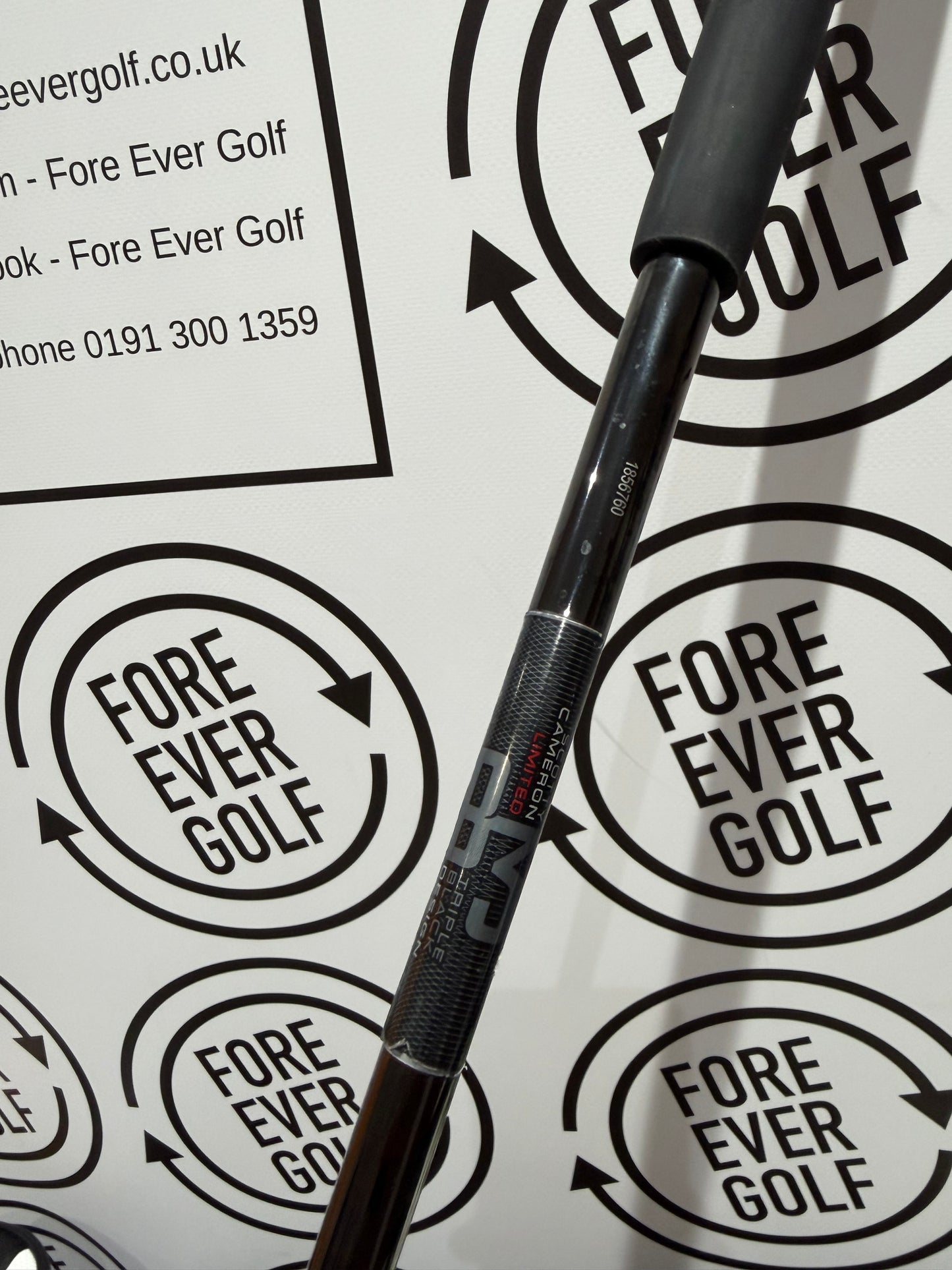 SCOTTY CAMERON B3 TRIPLE BLACK CATALINA PUTTER / 34” / RH / Ltd Edition