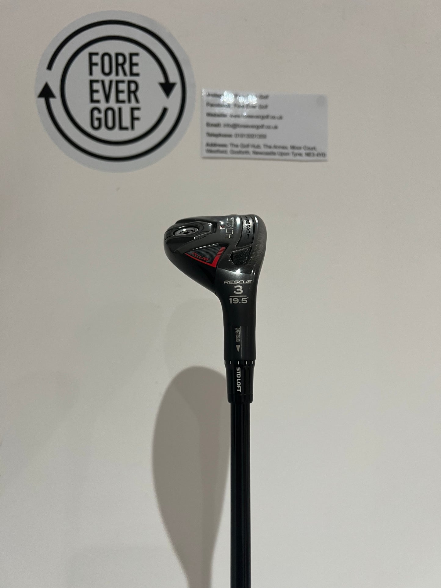 TAYLORMADE STEALTH 2 Plus+ 3 Hybrid (19.5 Degree), Mens RH, Regular Flex
