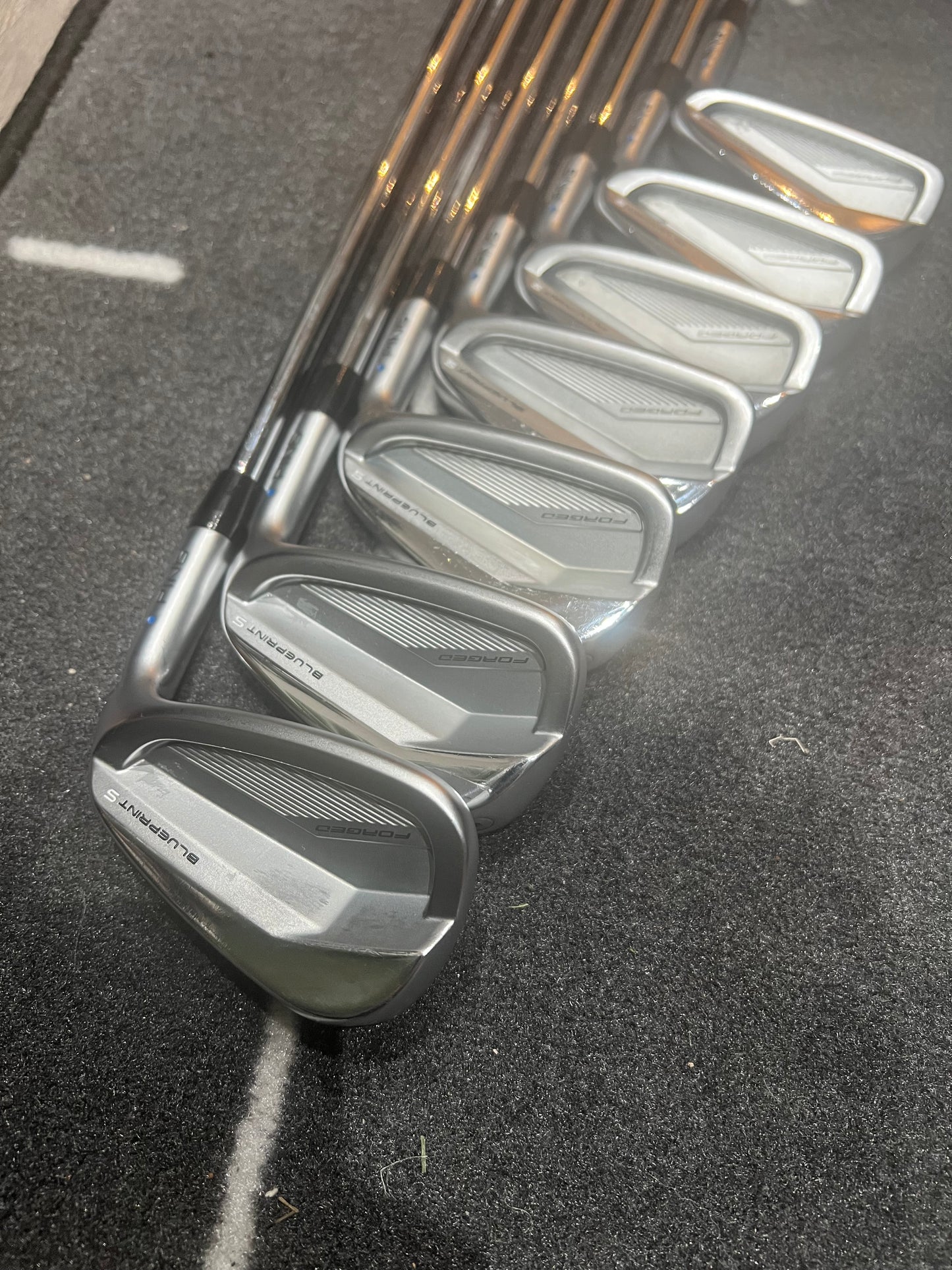 PING BLUEPRINT S IRONS / 4 - PW / Mens RH / Blue Dot / 120g Stiff Flex