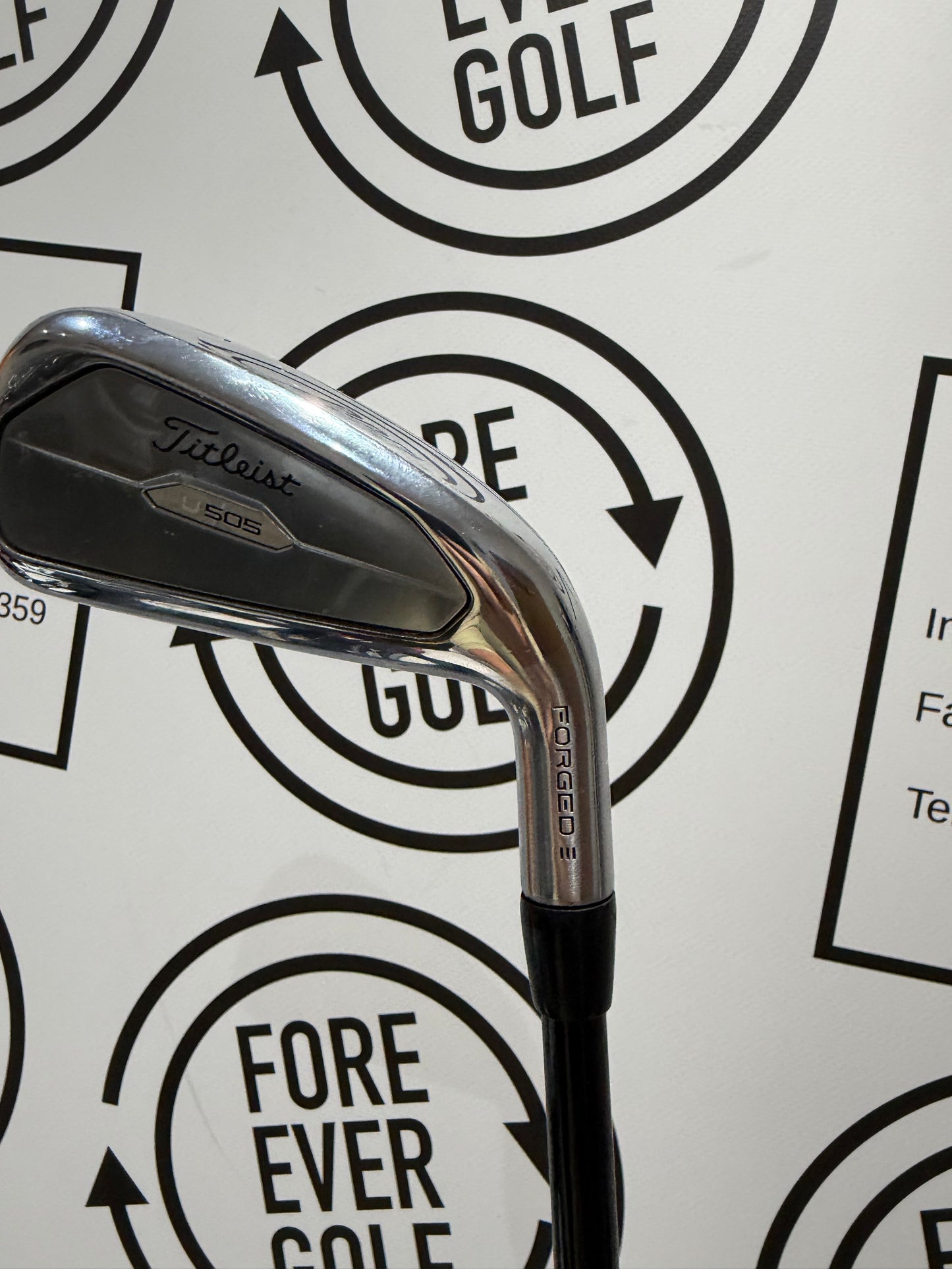 TITLEIST U505 1 IRON DRIVING IRON / Mens RH / 80g Stiff Flex