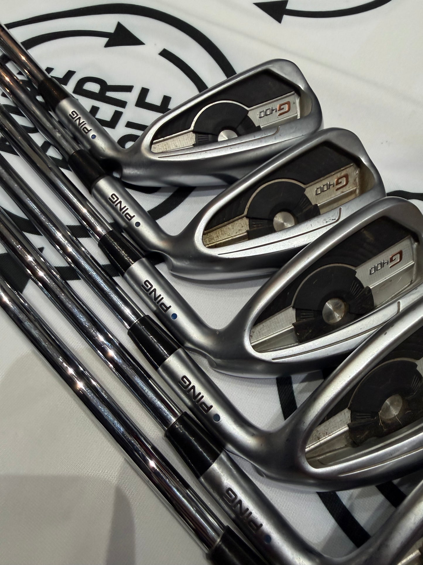 PING G400 IRONS / 6 - SW / RH / 98g Reg Flex