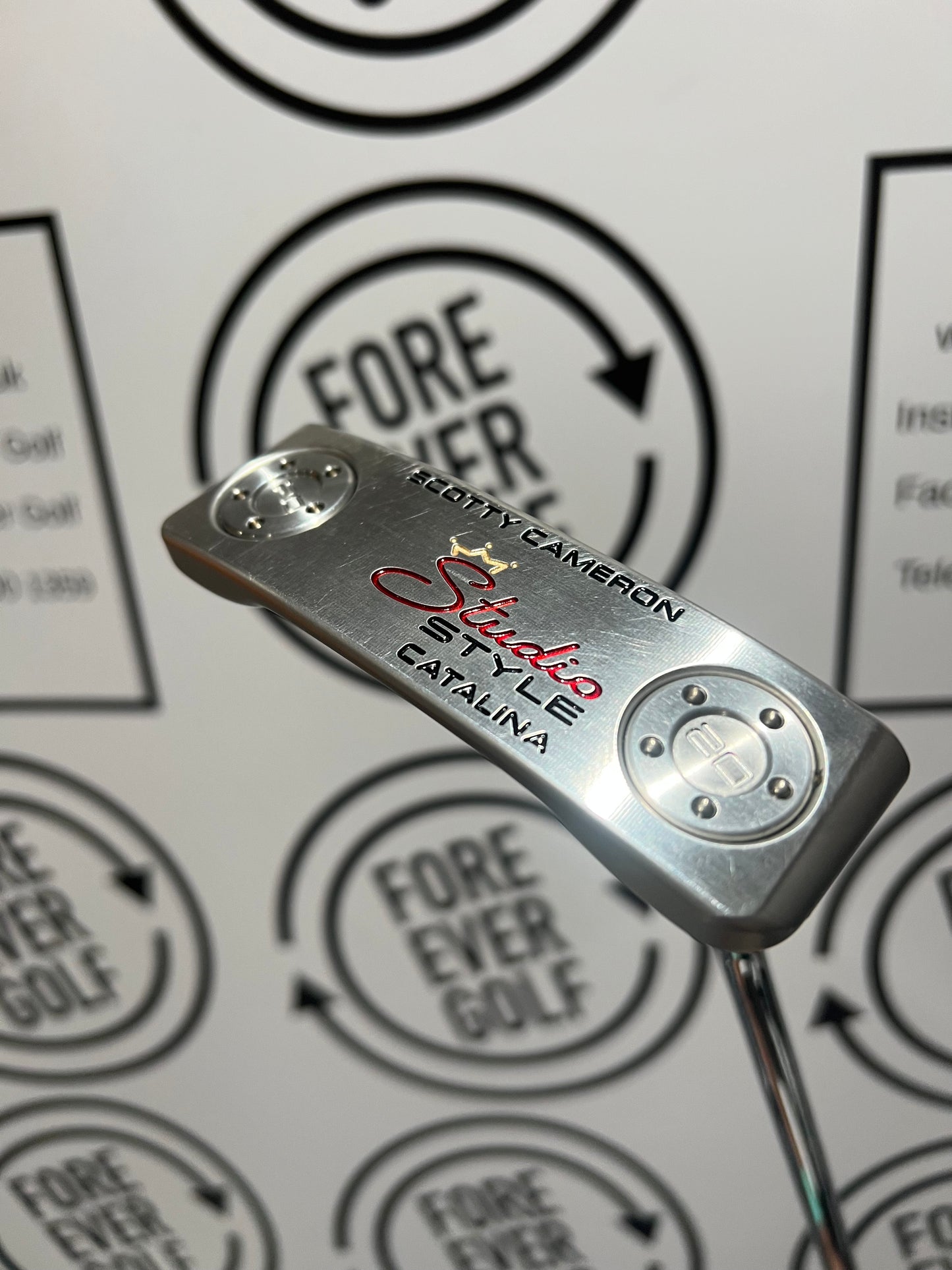 SCOTTY CAMERON STUDIO STYLE CATALINA PUTTER / 33” / RH