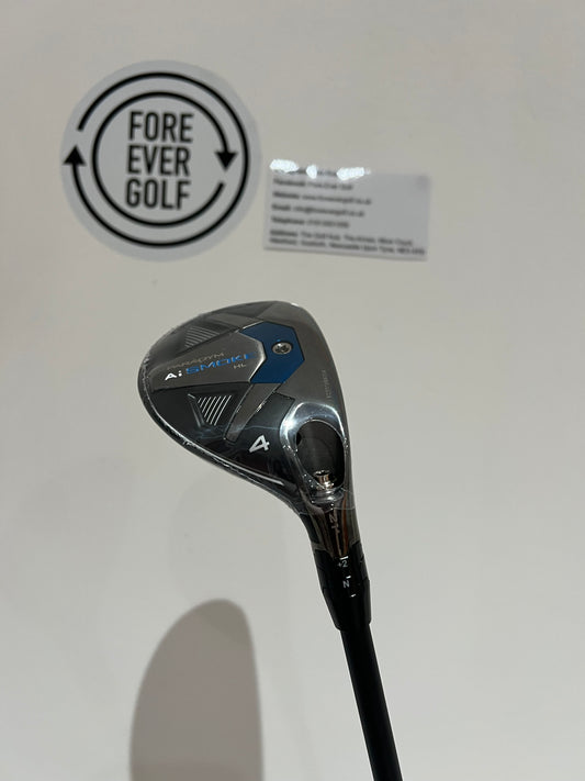 CALLAWAY A.i SMOKE HL 4 HYBRID (21 Deg), Mens RH, 60g Regular Shaft