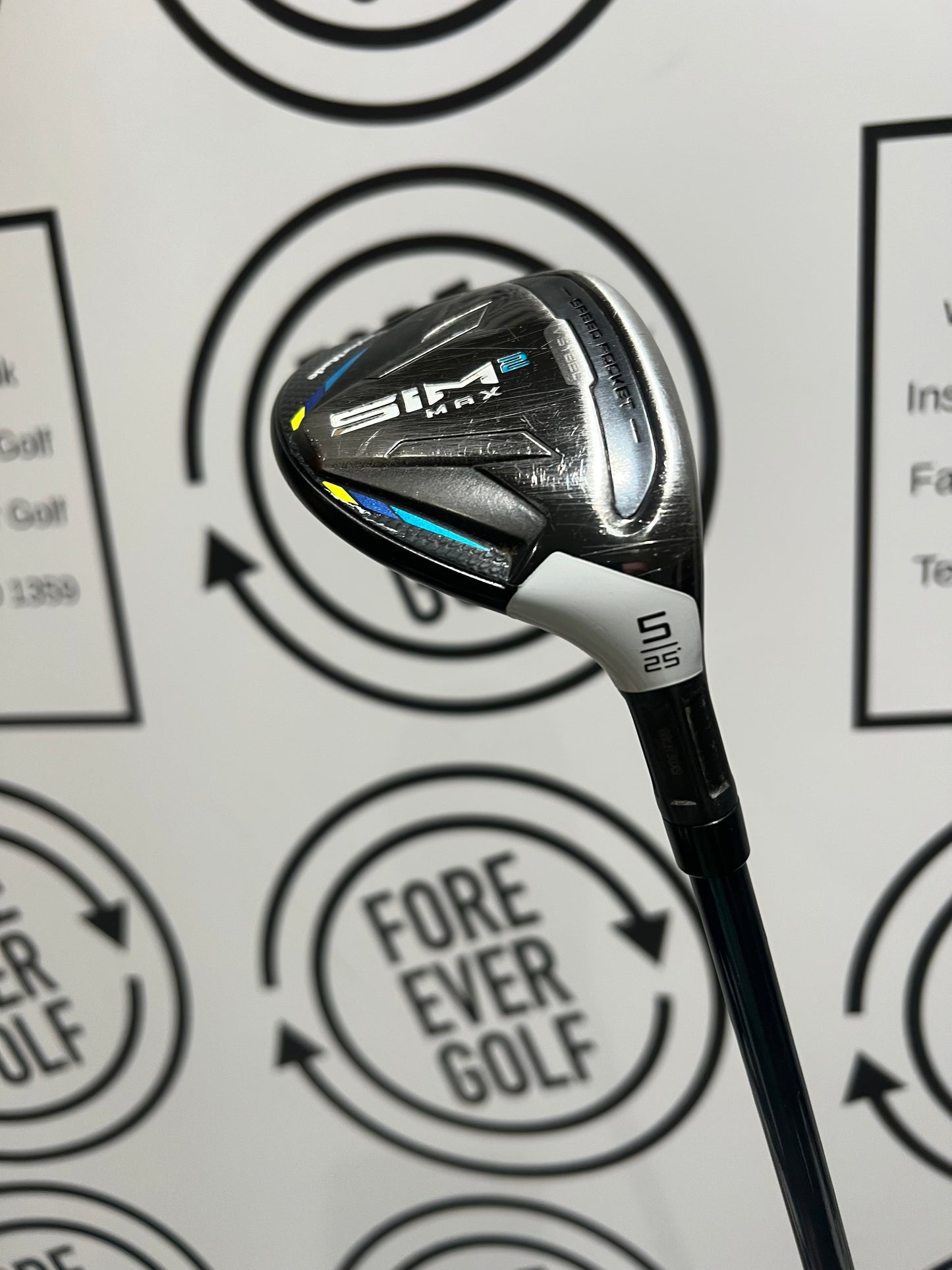 TAYLORMADE SIM2 MAX 5 HYBRID / 26 Deg / Mens RH / 60g Reg Flex