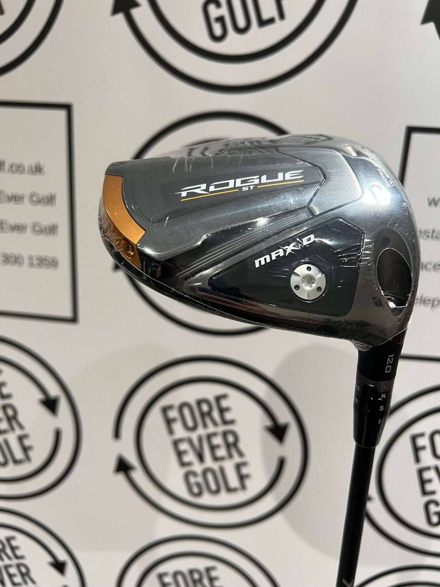 CALLAWAY ROGUE ST MAX-D DRIVER (12 Deg), Mens RH, 40g Reg Flex (5.5)