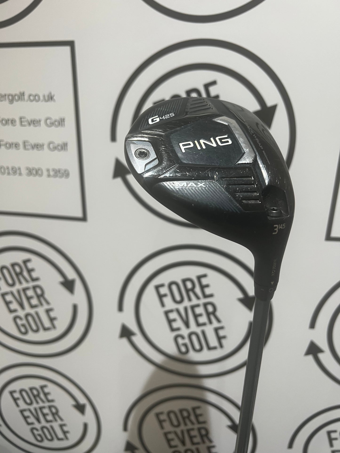 PING G425 MAX 3 WOOD / 14.5 Degree / Mens RH / 65g Reg Flex