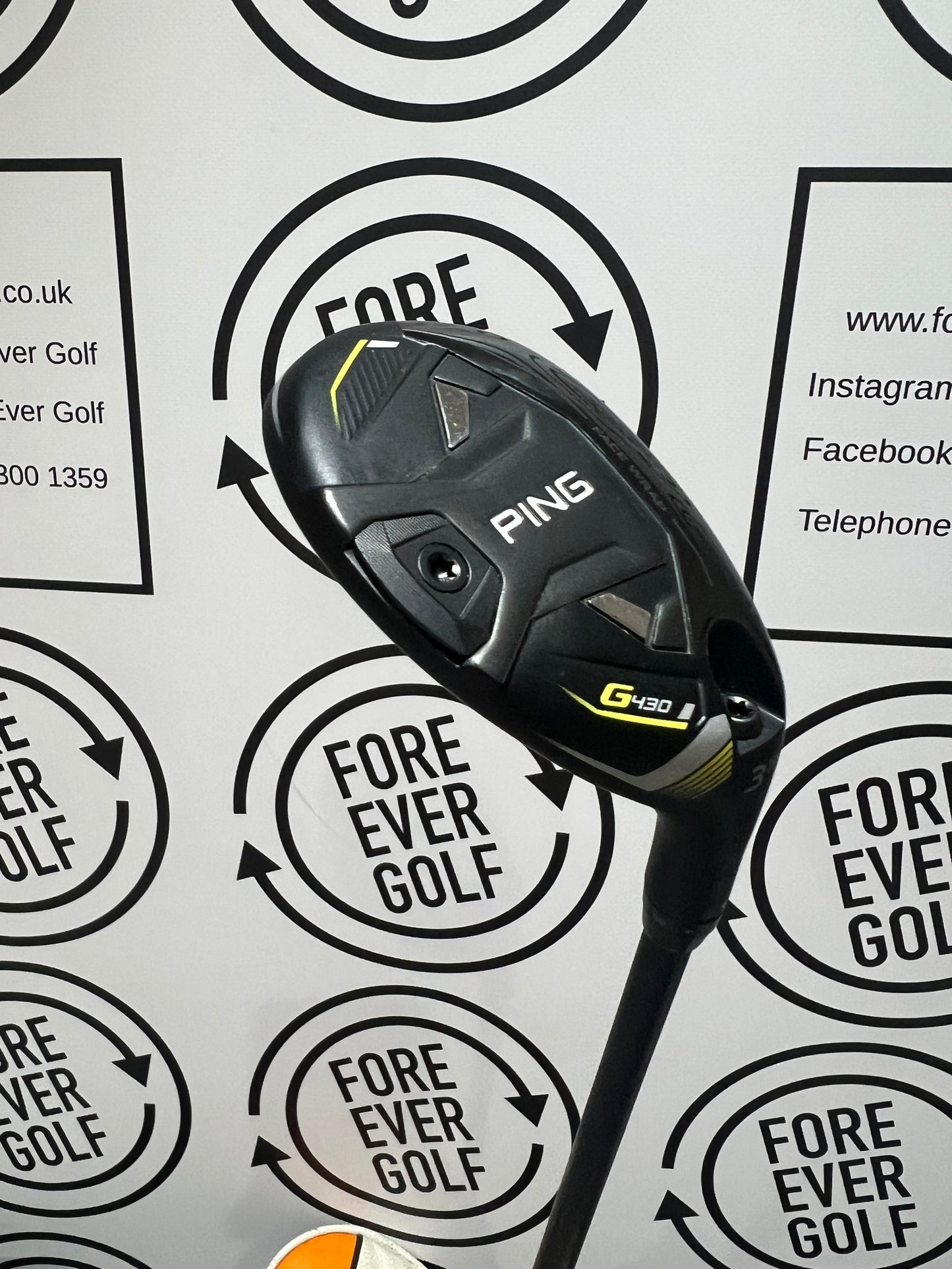 PING G430 3 HYBRID / 19 Degree / Mens RH / 70g Reg Flex
