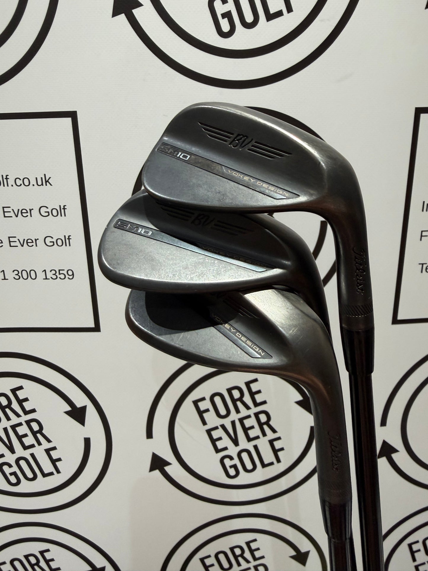 TITLEIST VOKEY SM10 WEDGES / 50,54,58 / RH / Black / Wedge Flex