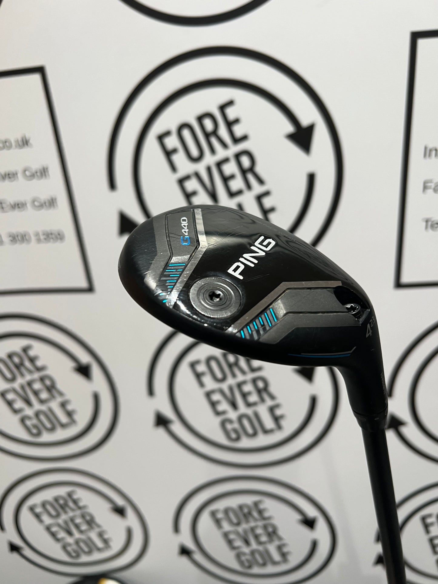 PING G440 4 HYBRID / 23 Degree / RH / 70g Stiff Flex