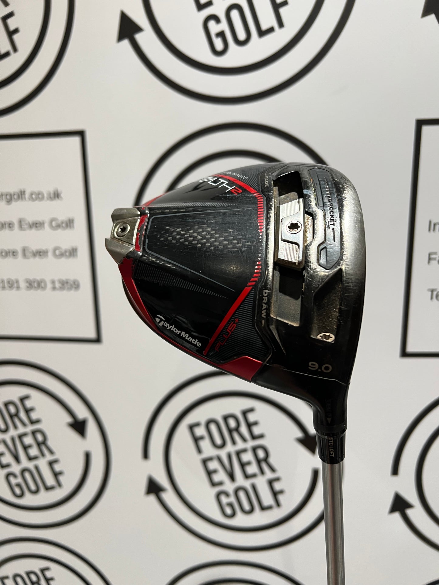 TAYLORMADE STEALTH 2 PLUS+ DRIVER / 9 Deg / RH / 60g Reg Flex