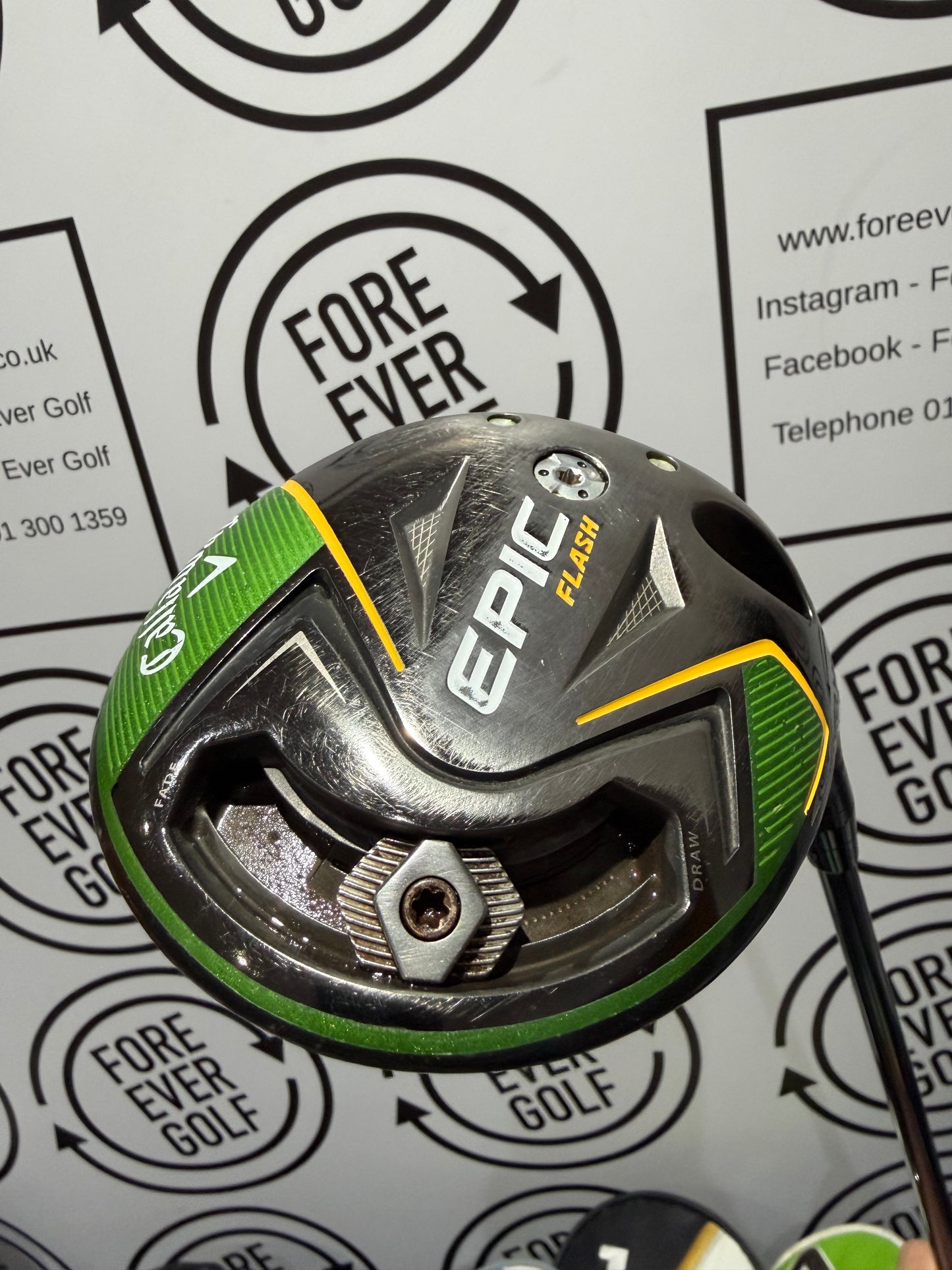 CALLAWAY EPIC FLASH DRIVER / 10.5 Deg / RH / 65g Reg Flex