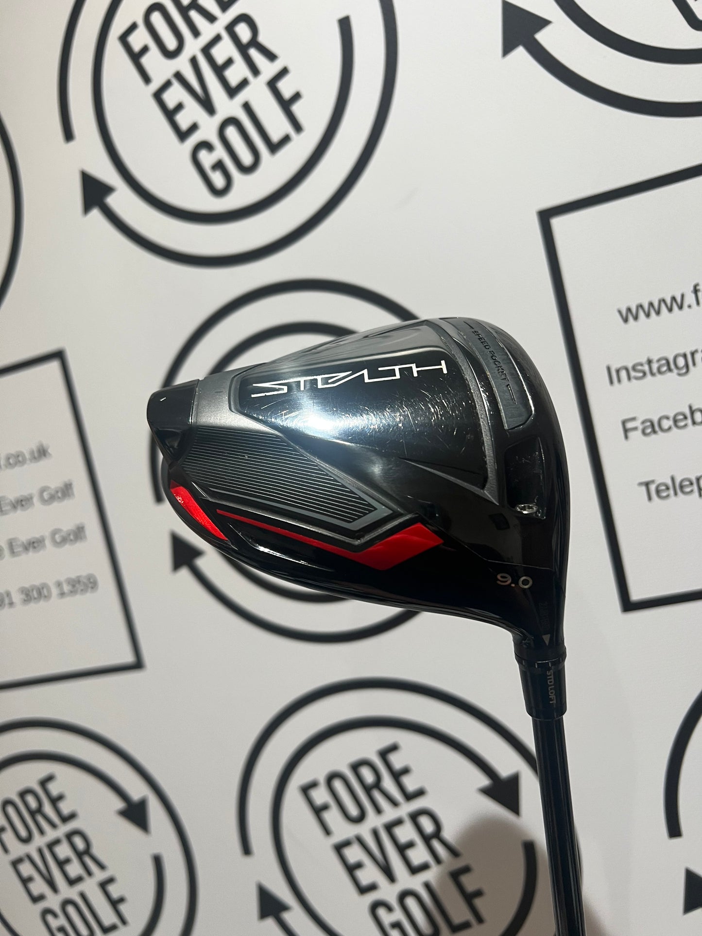 TAYLORMADE STEALTH DRIVER / 9 Deg / RH / 70g X-Stiff Flex