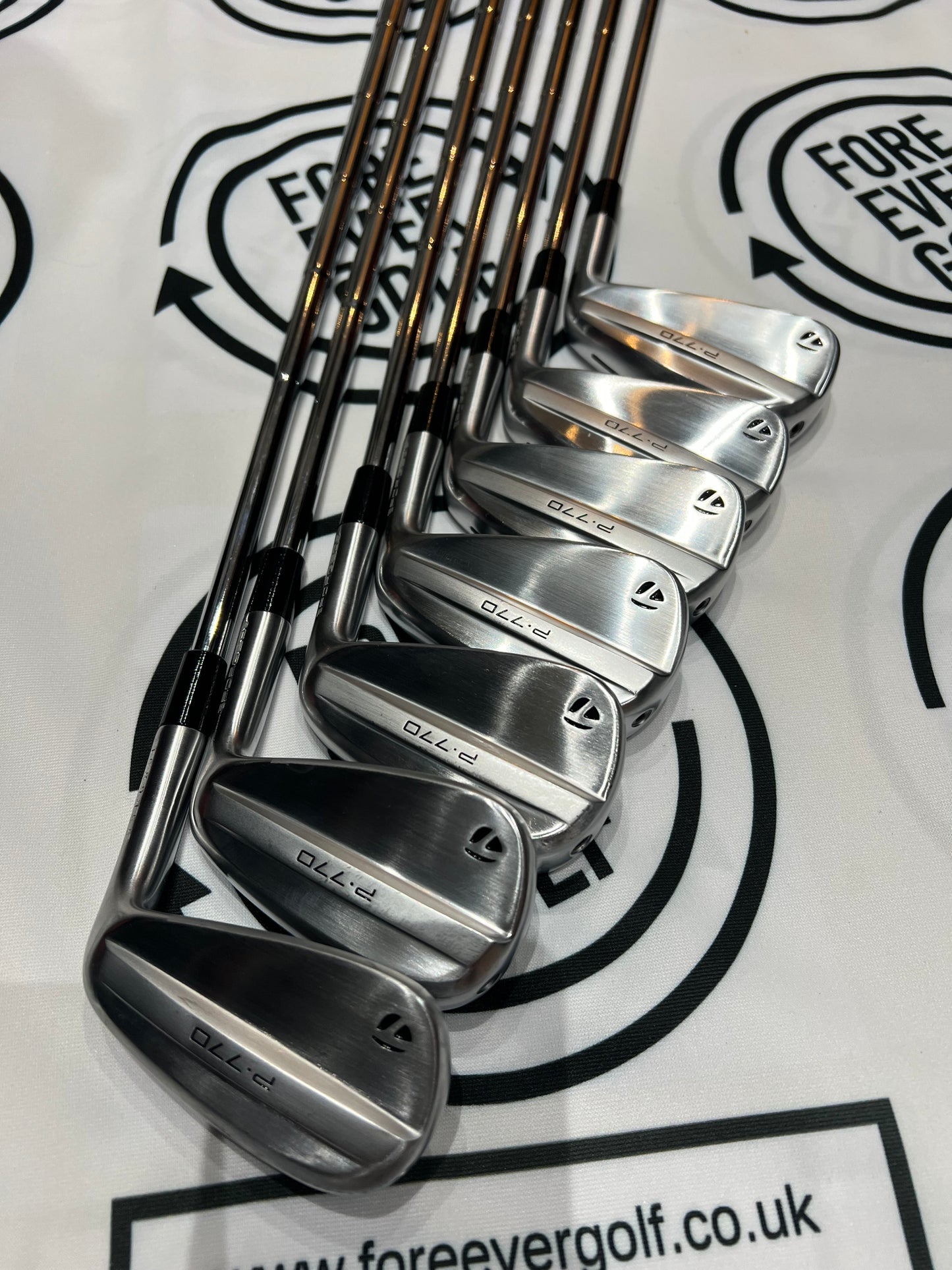 TAYLORMADE P770 (2024) IRONS / 5 - AW / RH / 115g Stiff Flex