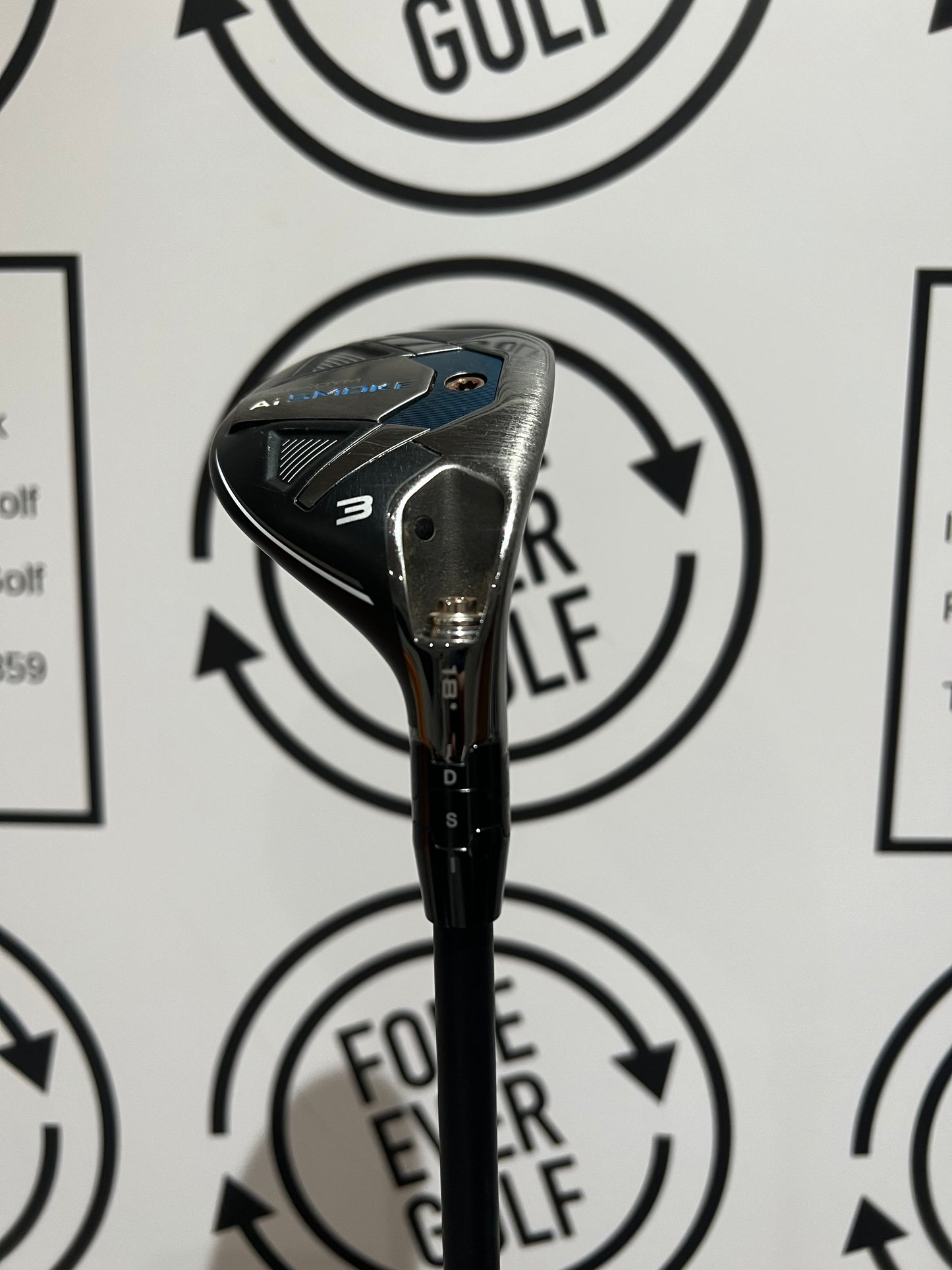CALLAWAY Ai SMOKE MAX 3 HYBRID / 18 Deg / Mens RH / 60g Reg Flex