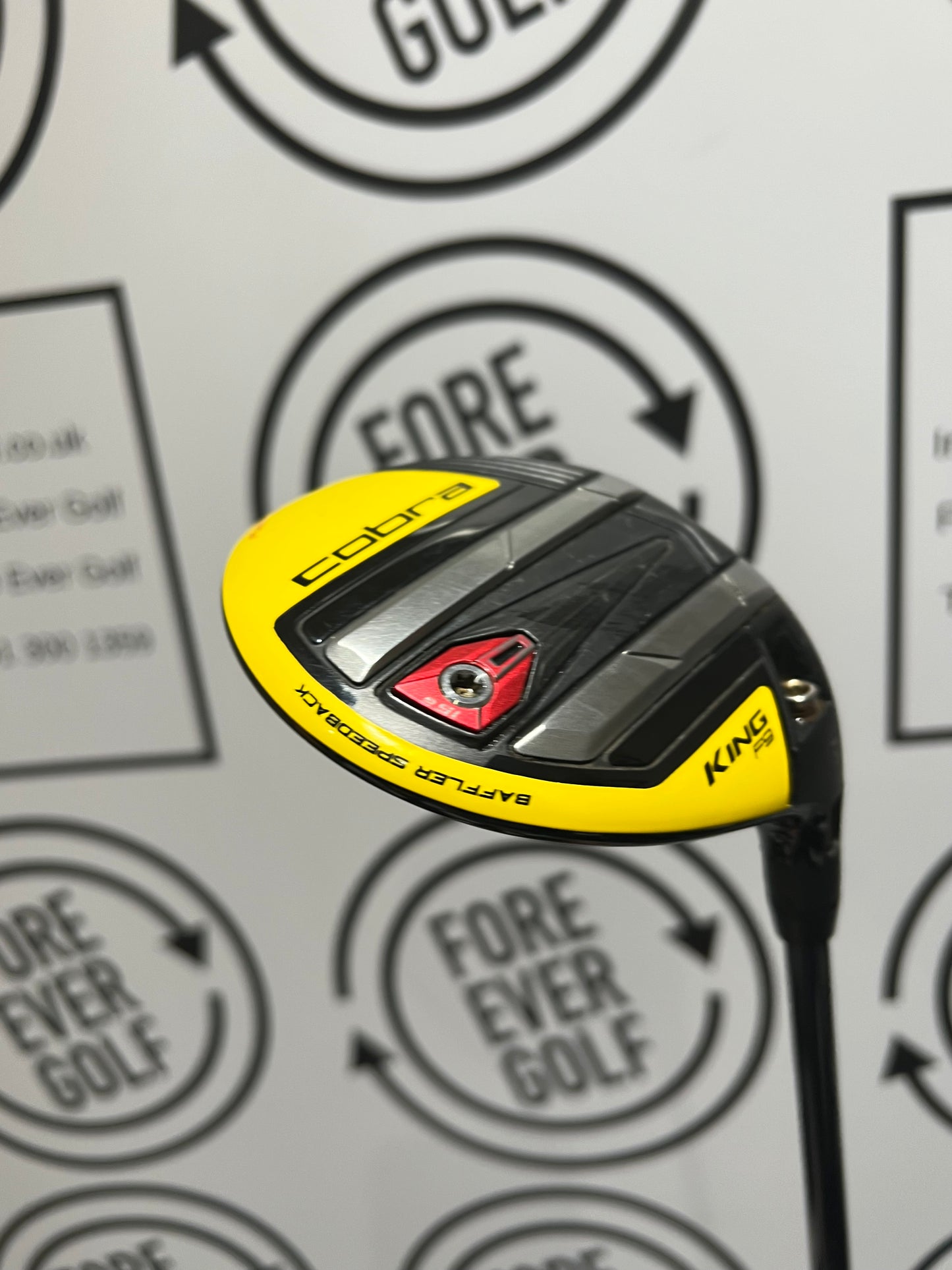 COBRA F9 3 WOOD / 15 Deg / RH / 70g Stiff Flex