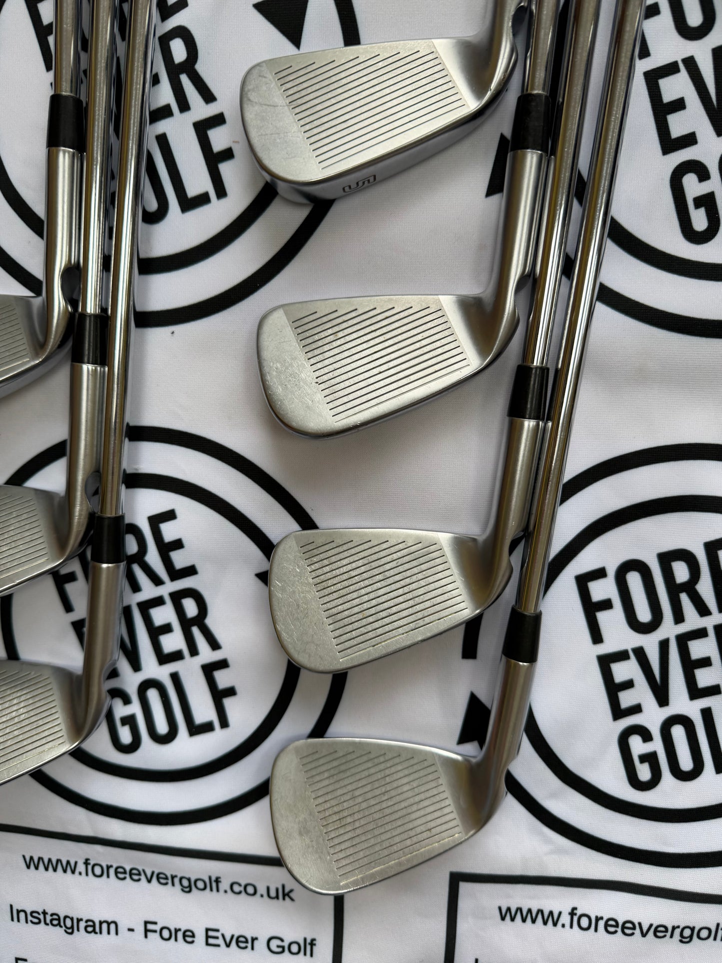 PING i525 IRONS / 5 - UW / BLUE Dot / Mens RH / 98g Reg Flex