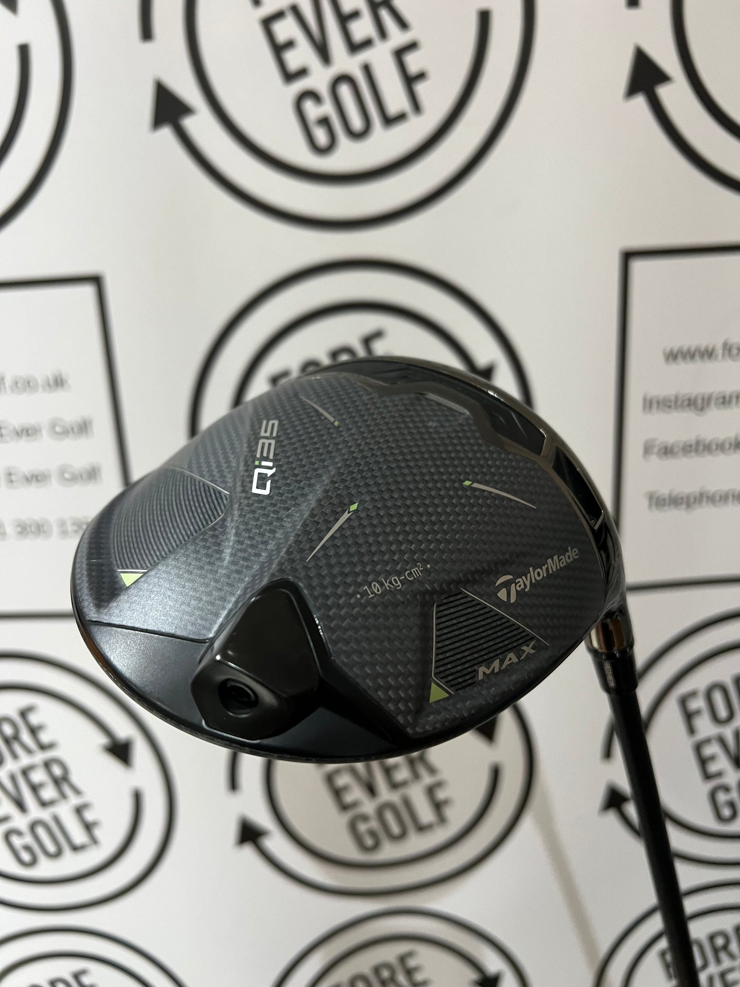 TAYLORMADE Qi35 MAX DRIVER / 10.5 Deg / RH / 50g Reg Flex
