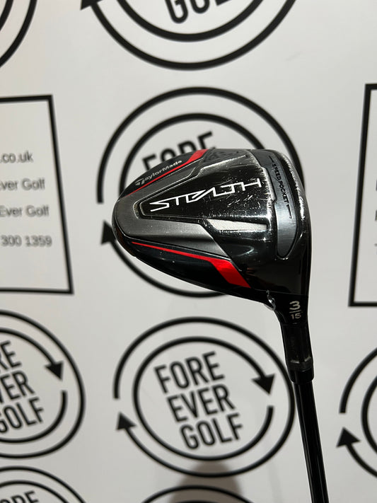 TAYLORMADE STEALTH 3 WOOD - 15 Deg / 50g Reg Flex