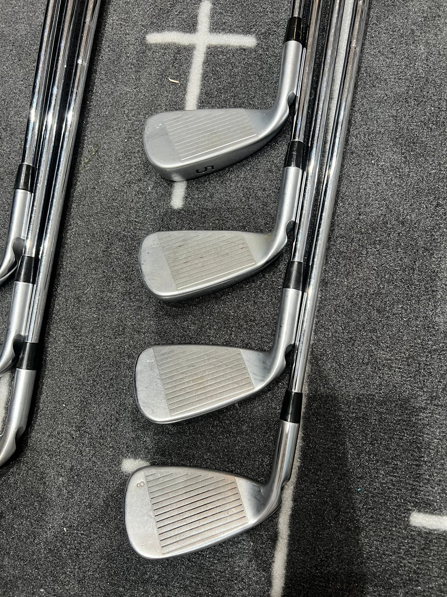 PING G400 IRONS (5 - SW), Mens RH, Regular Flex