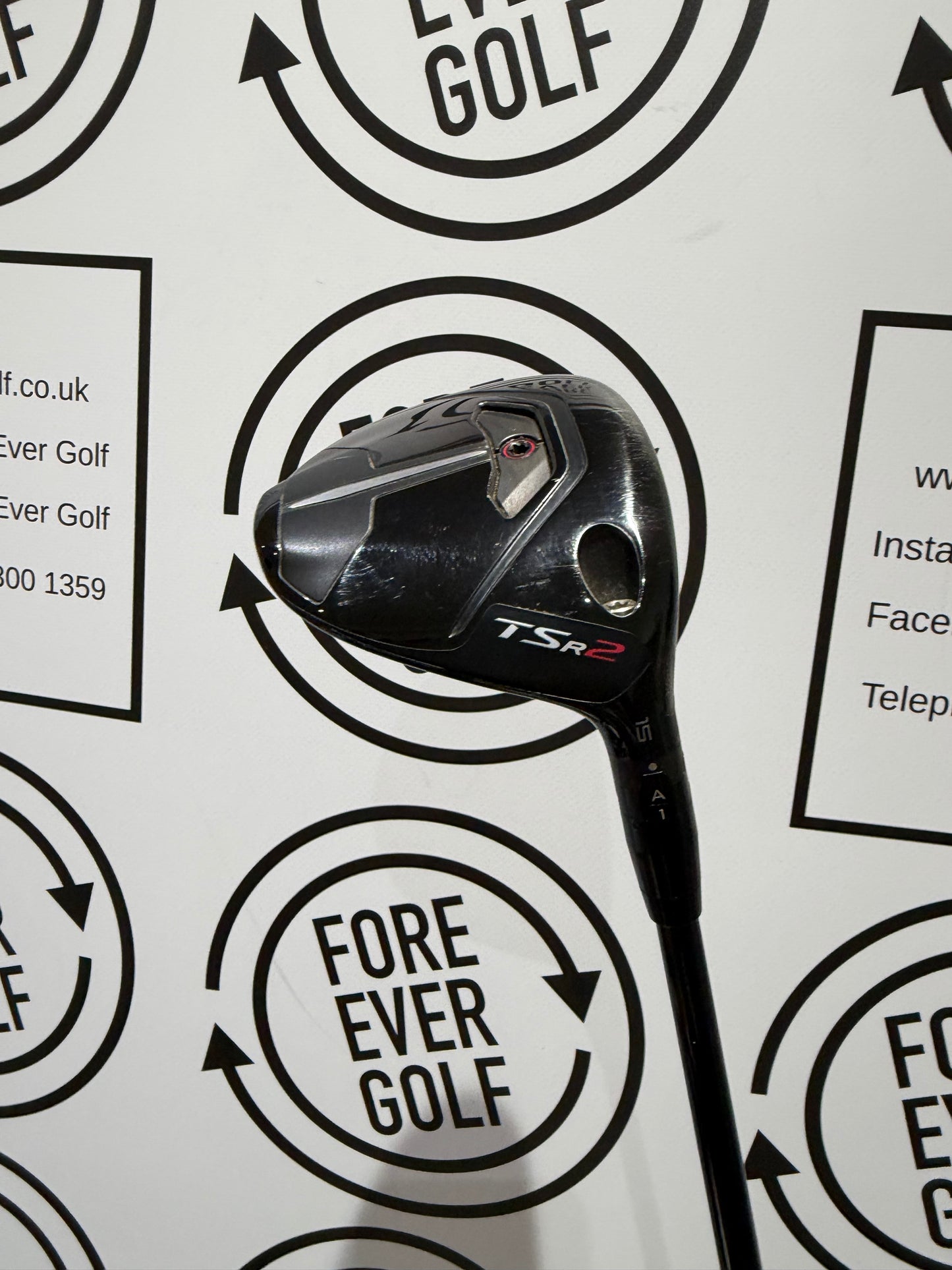 TITLEIST TSR2 3 WOOD / 15 Degree / RH / 65g Stiff Flex