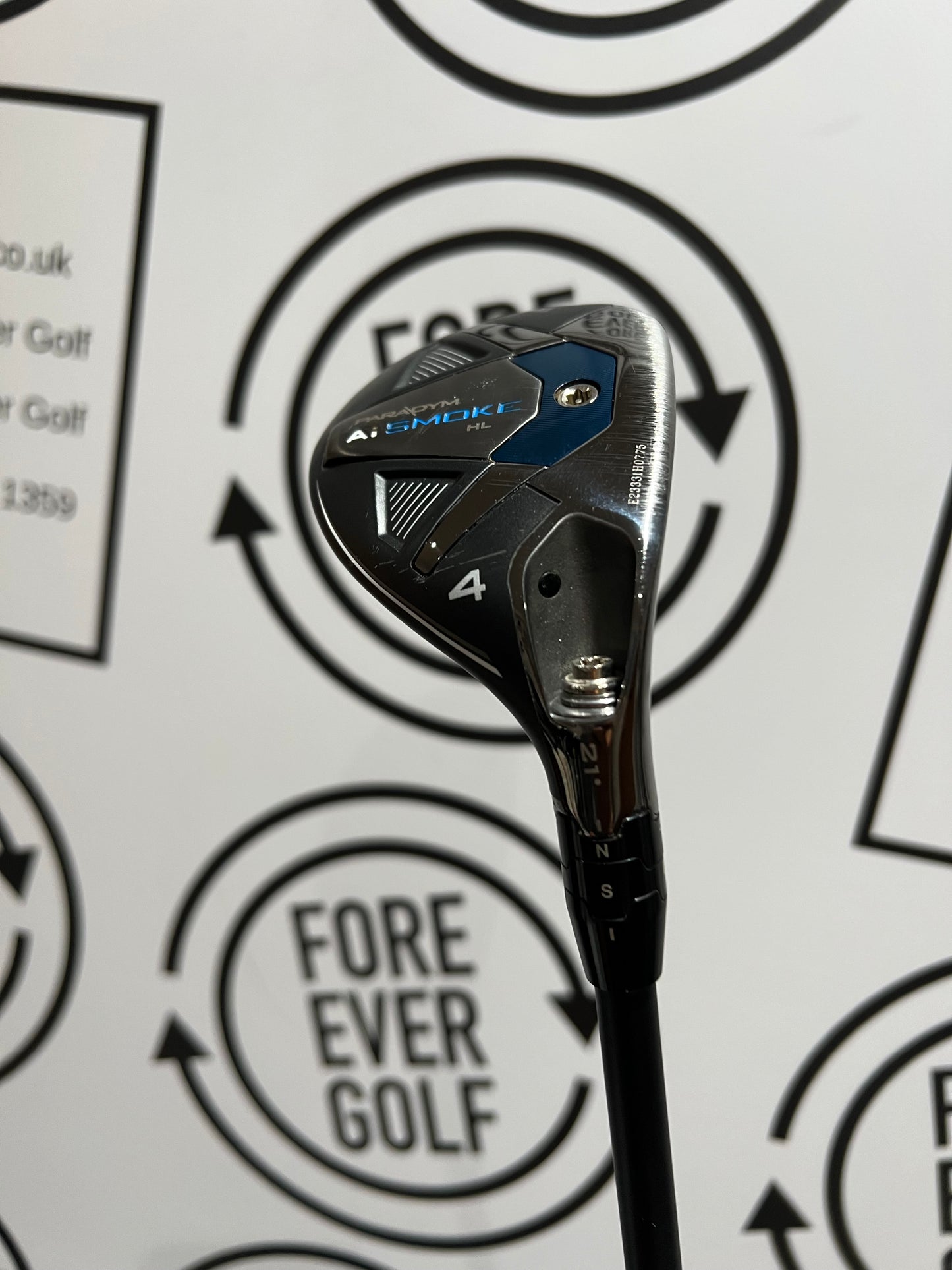 CALLAWAY Ai SMOKE 4 HYBRID / 21 Deg / RH / 70g Stiff Flex