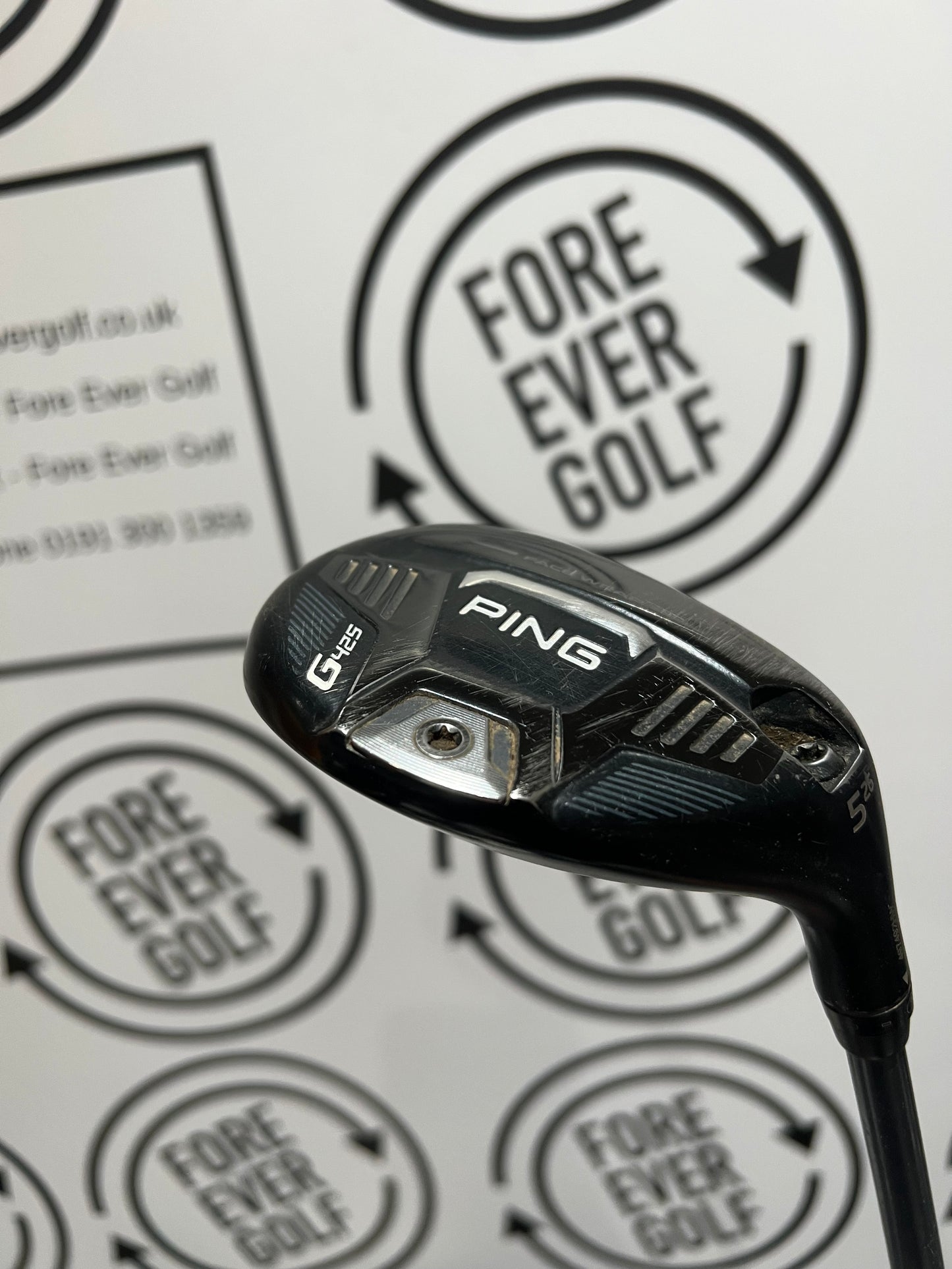 PING G425 5 HYBRID / 26 Deg / RH / 70g Soft Reg Flex