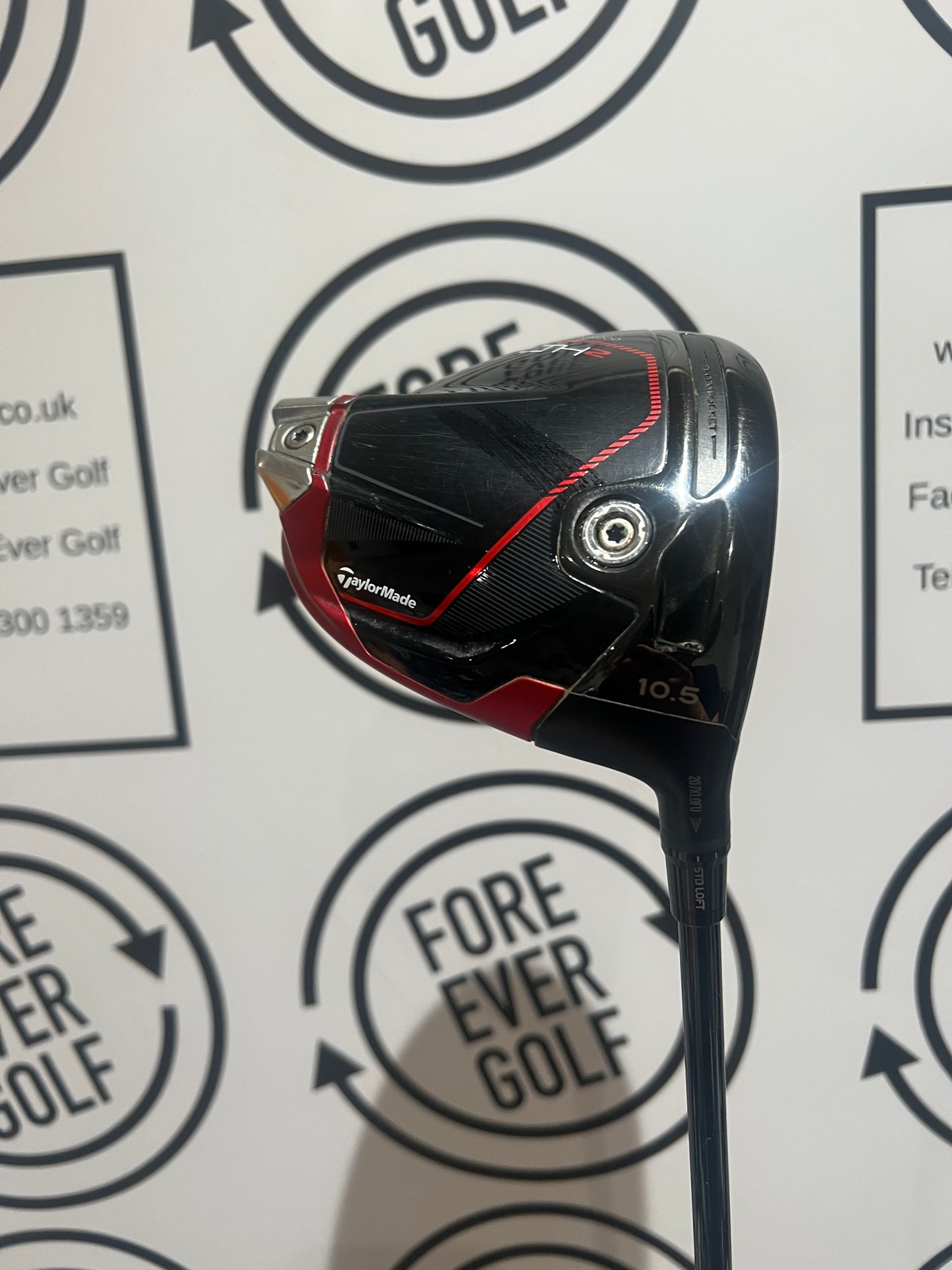 TAYLORMADE STEALTH 2 DRIVER / 10.5 Deg / 50g Reg Flex