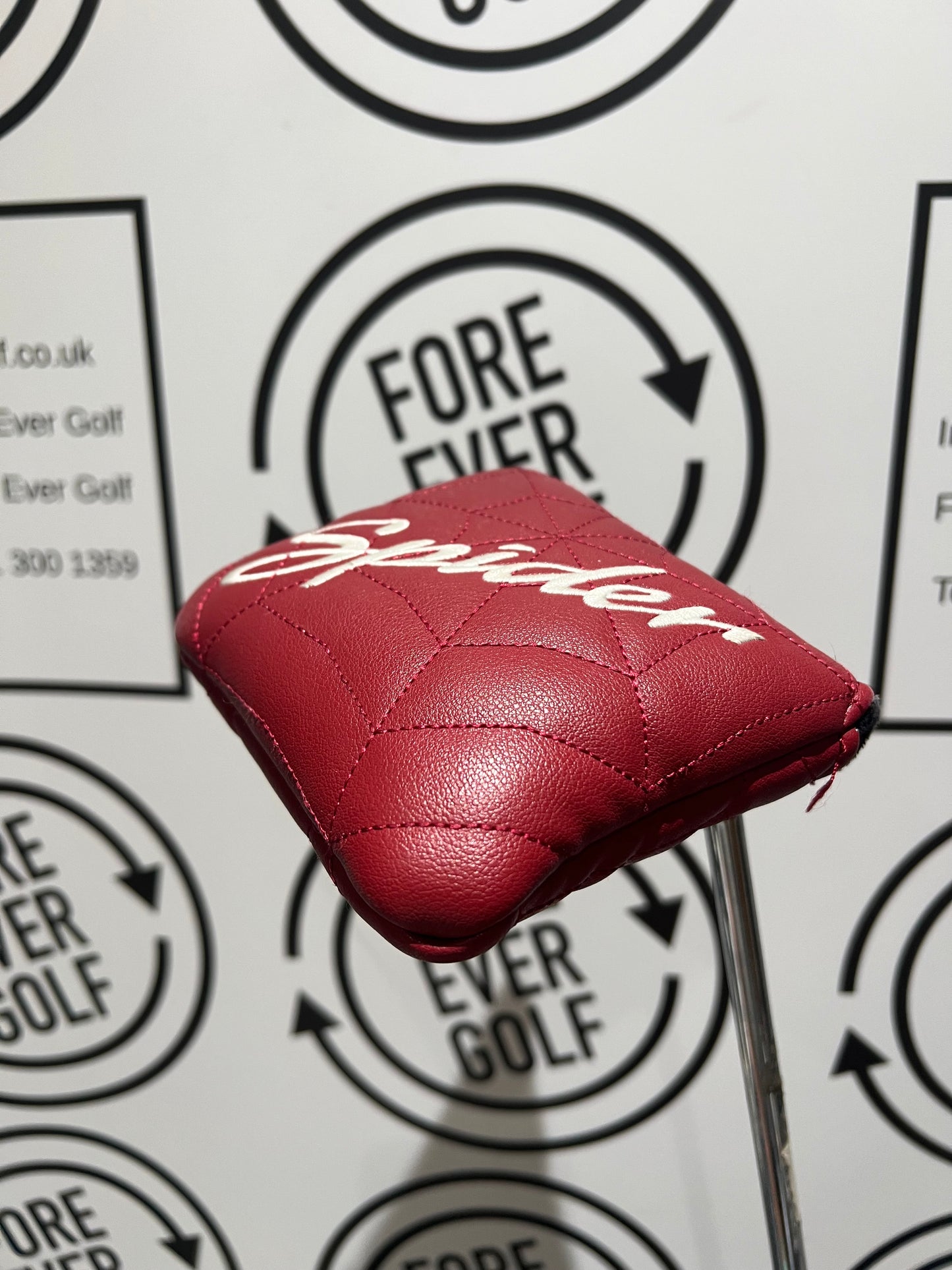 TAYLORMADE SPIDER (2018) / Mens RH / Red / 34” / IRON MAN GRIP