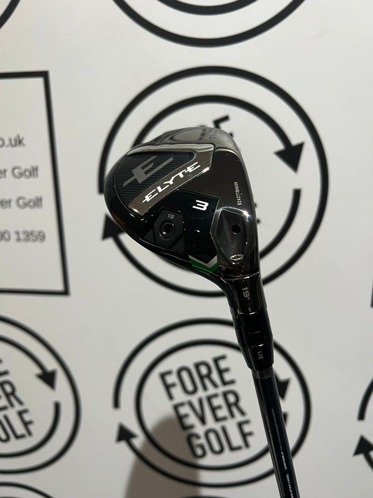 CALLAWAY ELYTE 3 HYBRID / 19 Deg / Mens RH / 60g Reg Flex
