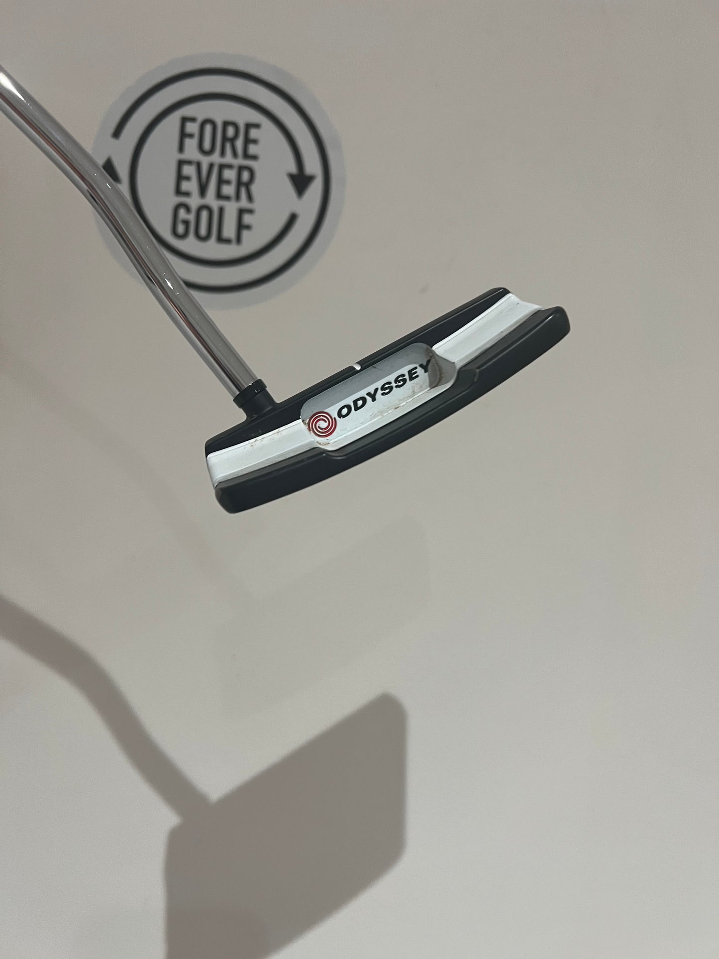 ODYSSEY WHITE HOT VERSA DOUBLE WIDE PUTTER, Mens RH, 34” in Length