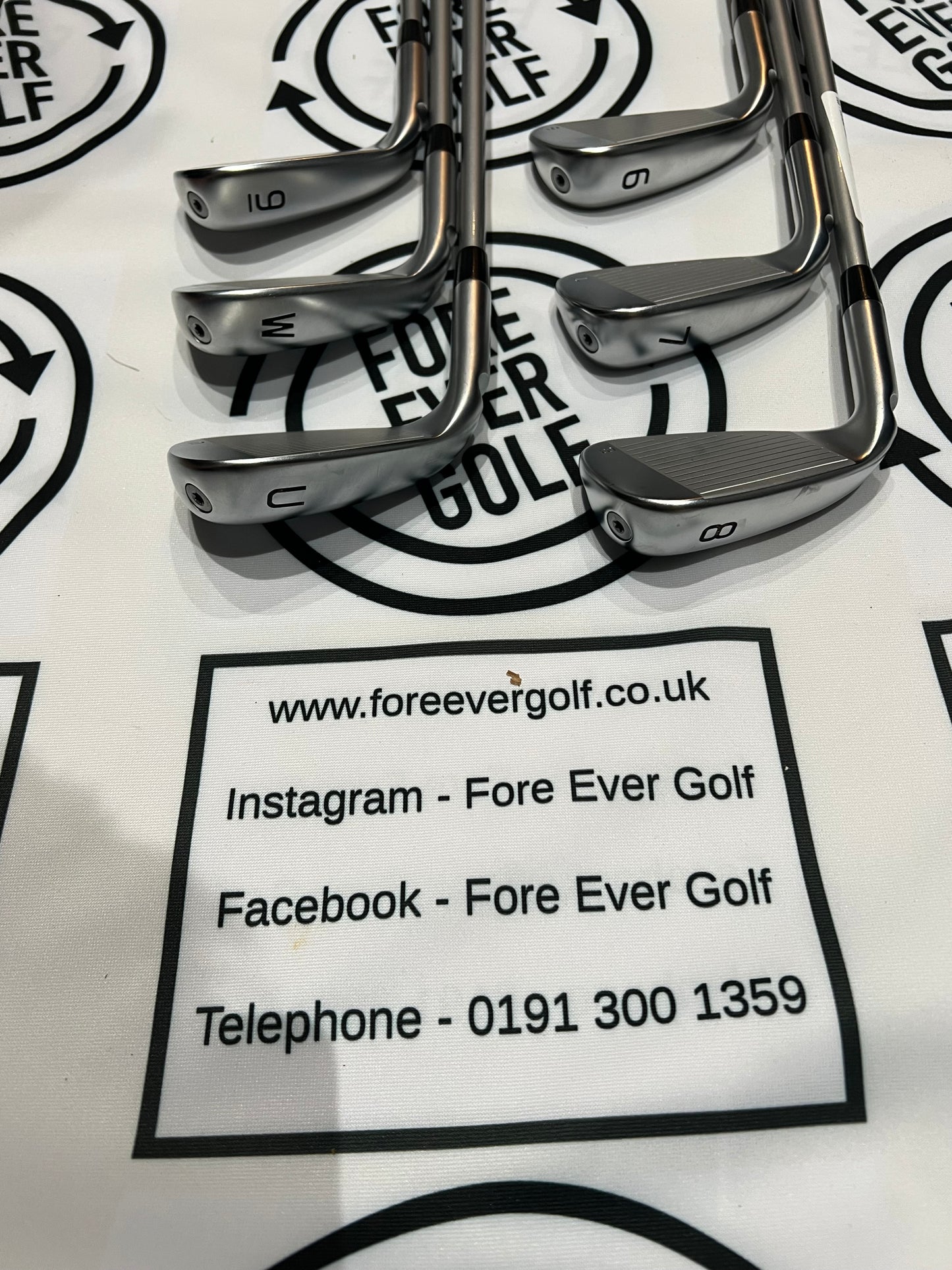 PING G440 IRONS / 6 - UW / Blue Dot / Mens RH / 35g Alta Quick Graphite Shafts
