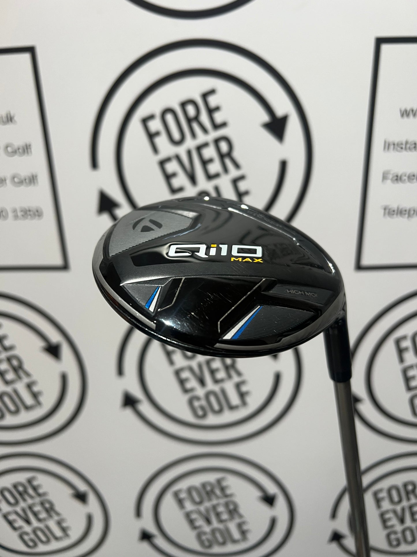 TAYLORMADE Qi10 MAX 5 WOOD / 19 Deg / RH / 50g Reg Flex