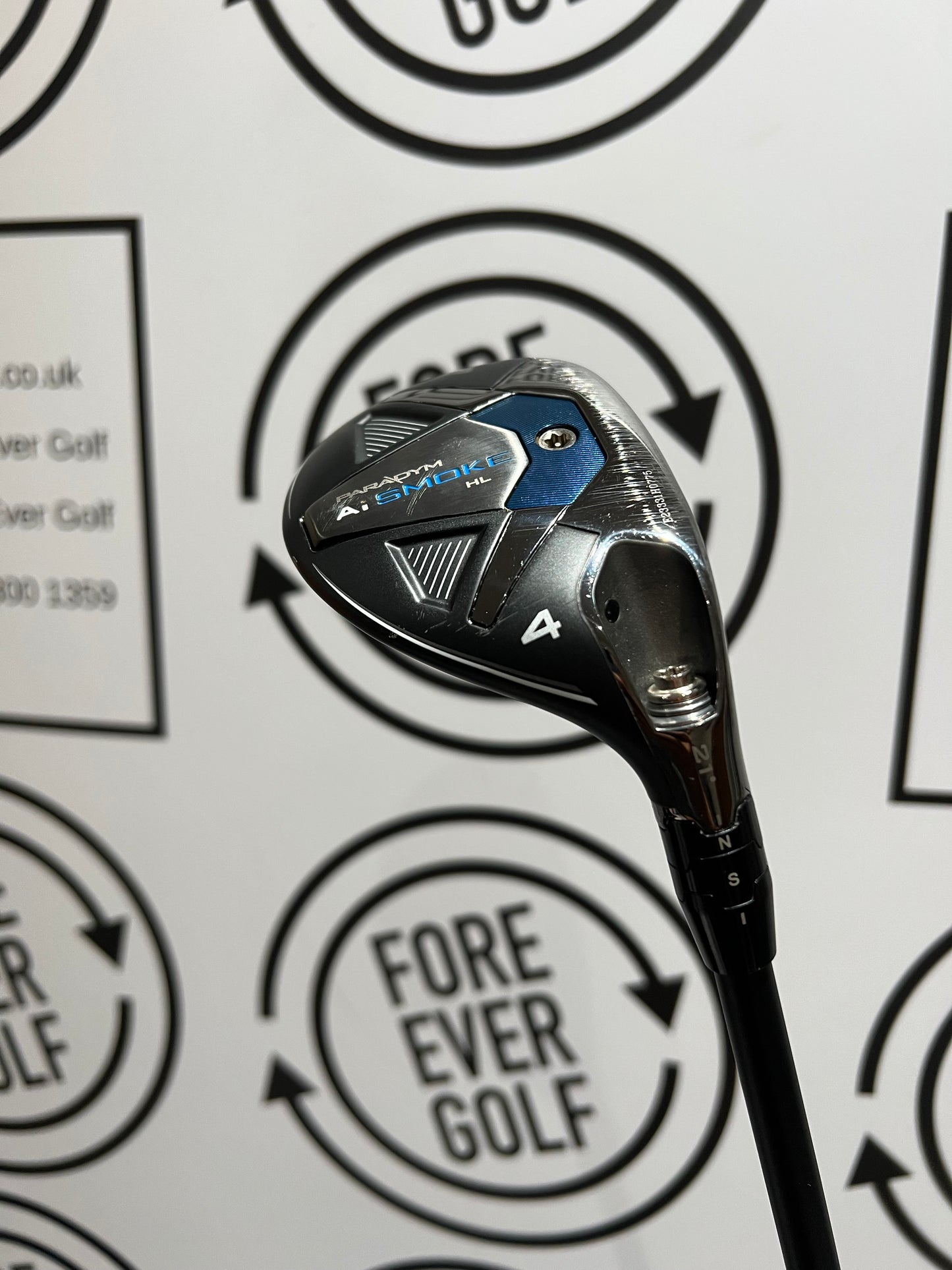 CALLAWAY Ai SMOKE 4 HYBRID / 21 Deg / RH / 70g Stiff Flex