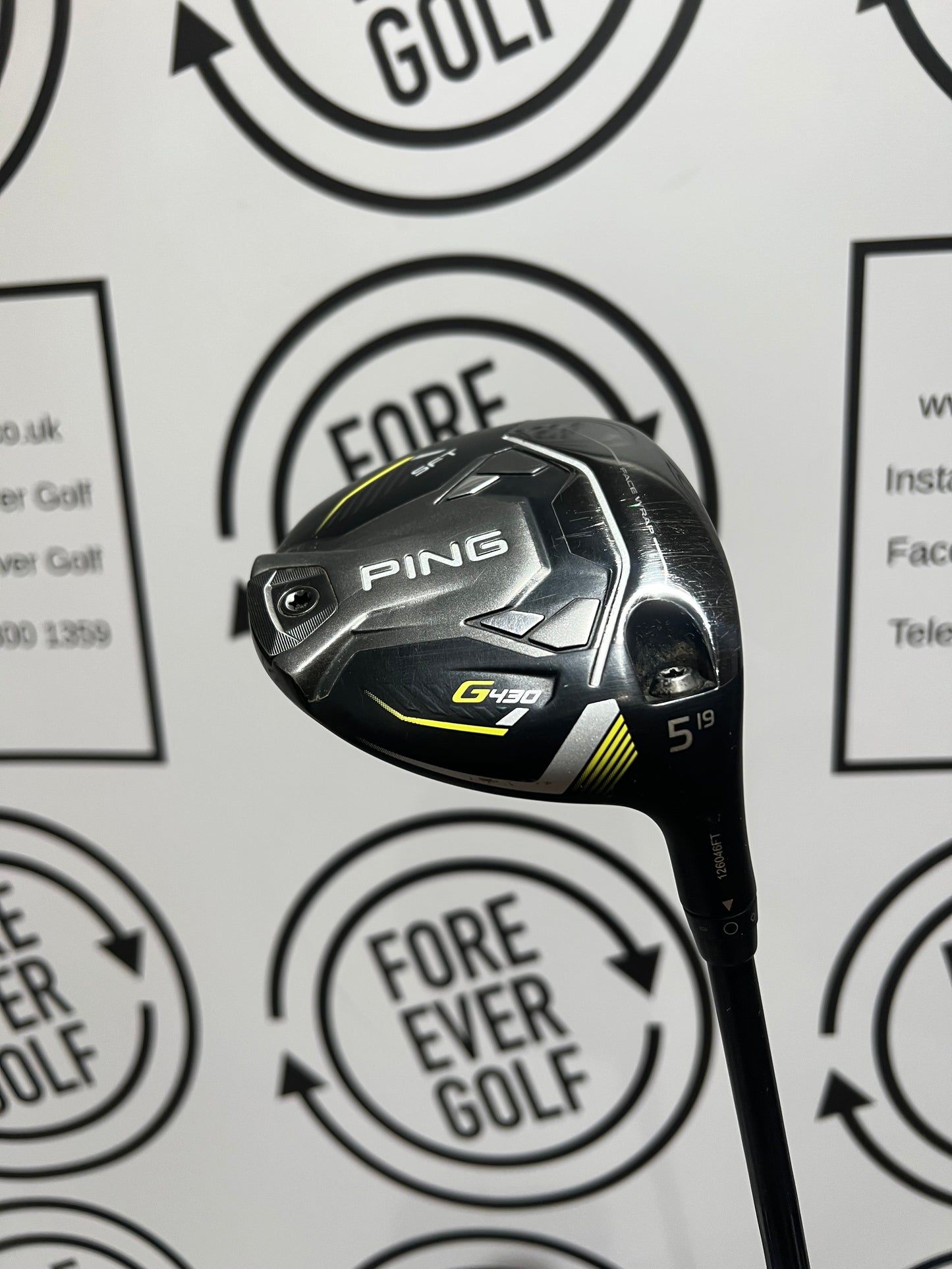 PING G430 SFT 5 WOOD / 19 Degree / RH / 65g Soft Reg Flex