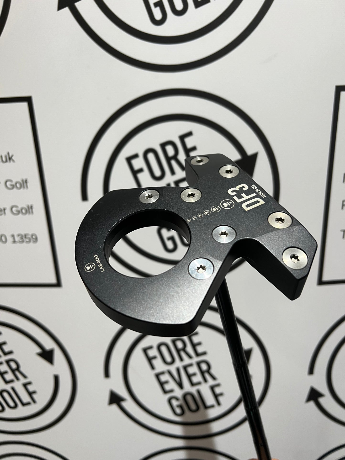 L.A.B GOLF DF3 PUTTER / Mens RH / 35” / Zero Torque