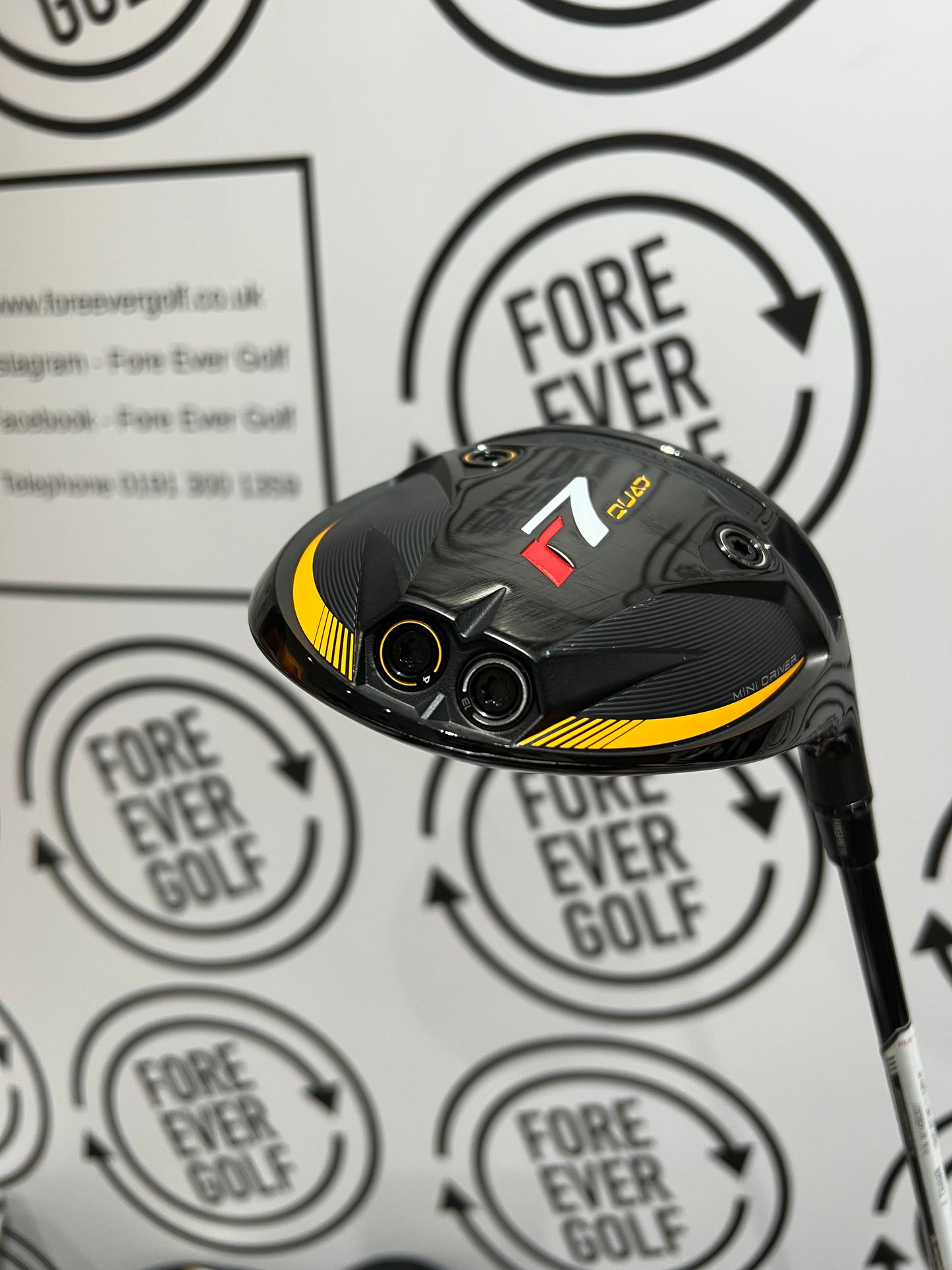 TAYLORMADE R7 QUAD MINI DRIVER / 11.5 Deg / 50g Reg Flex