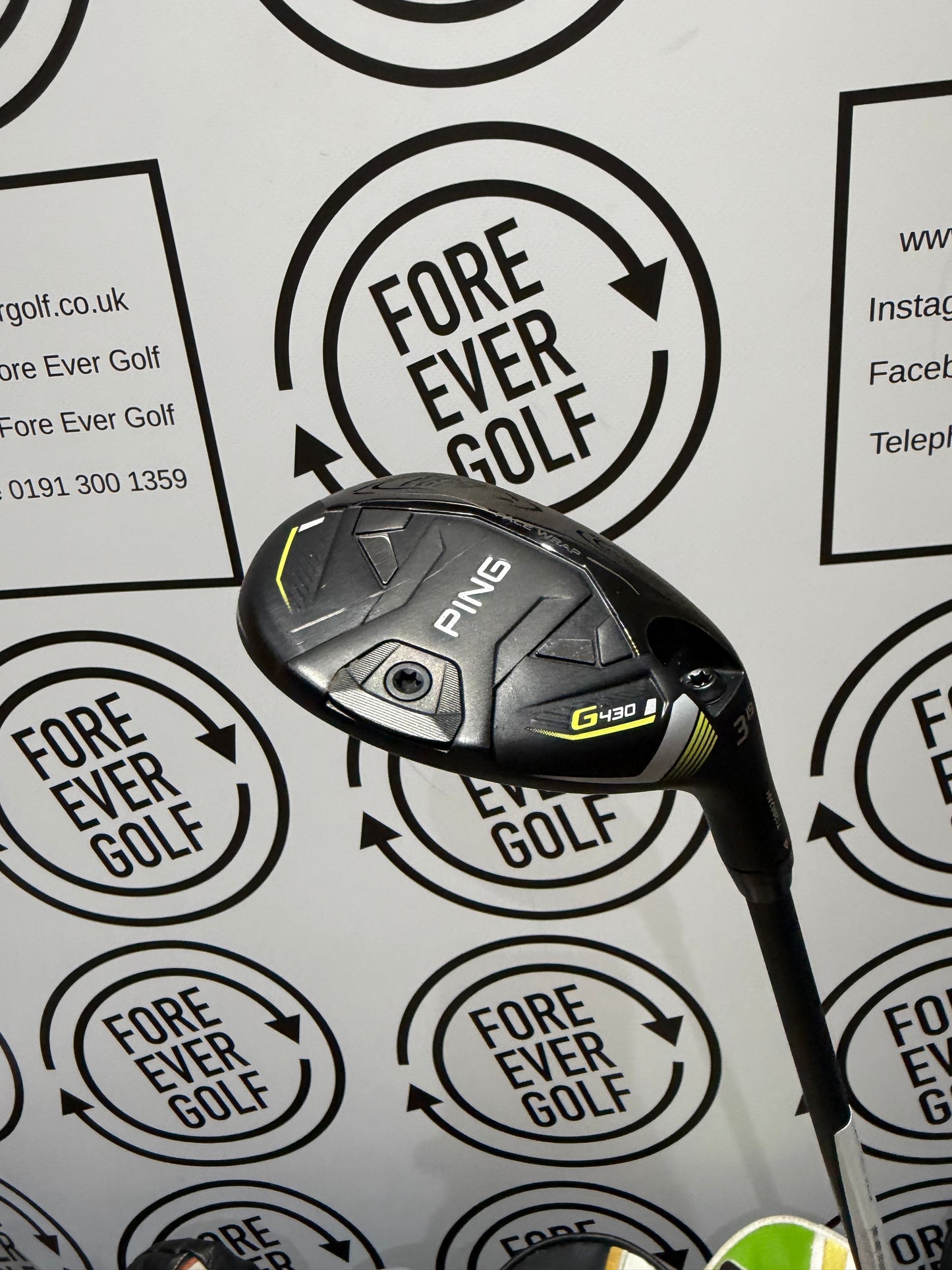 PING G430 3 HYBRID / 19 Deg / Mens RH / 70g Reg Flex