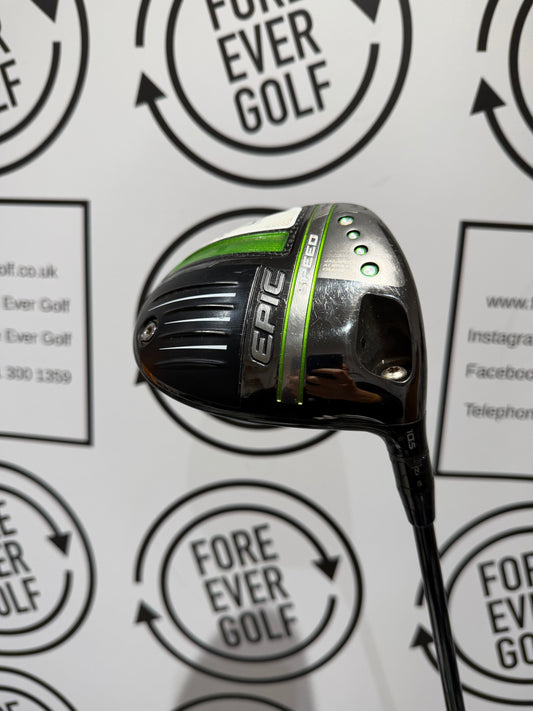 CALLAWAY EPIC MAX SPEED DRIVER / 10.5 Deg / Mens RH / Regular Flex