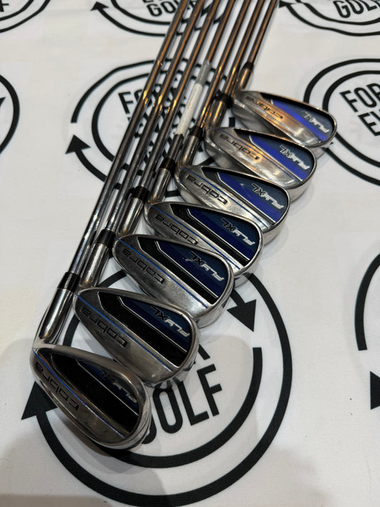 COBRA FLY XL IRONS / 5 - SW / Mens RH / Regular Flex