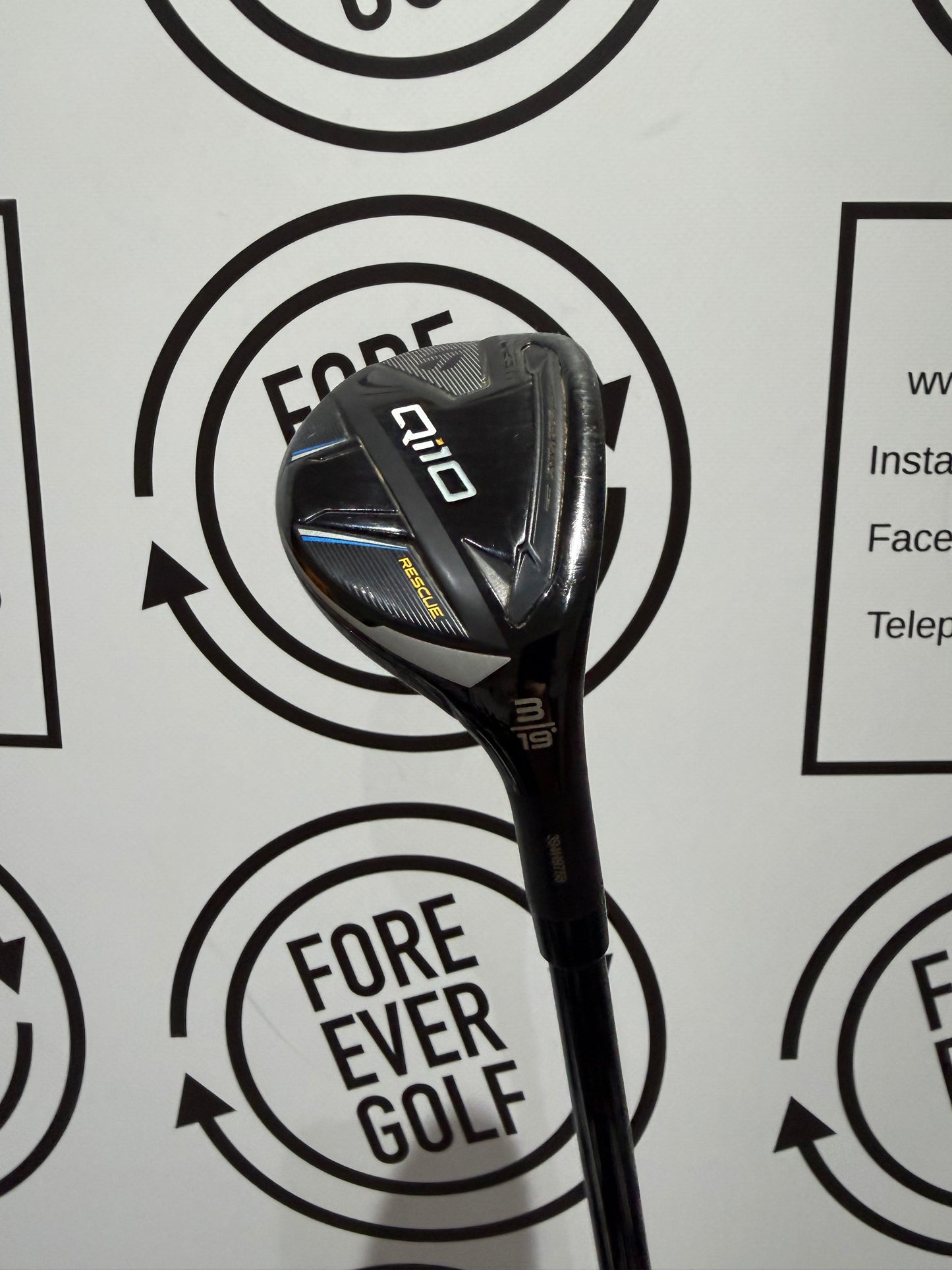 TAYLORMADE Qi10 3 HYBRID / 19 Degree / RH / 70g Stiff Flex