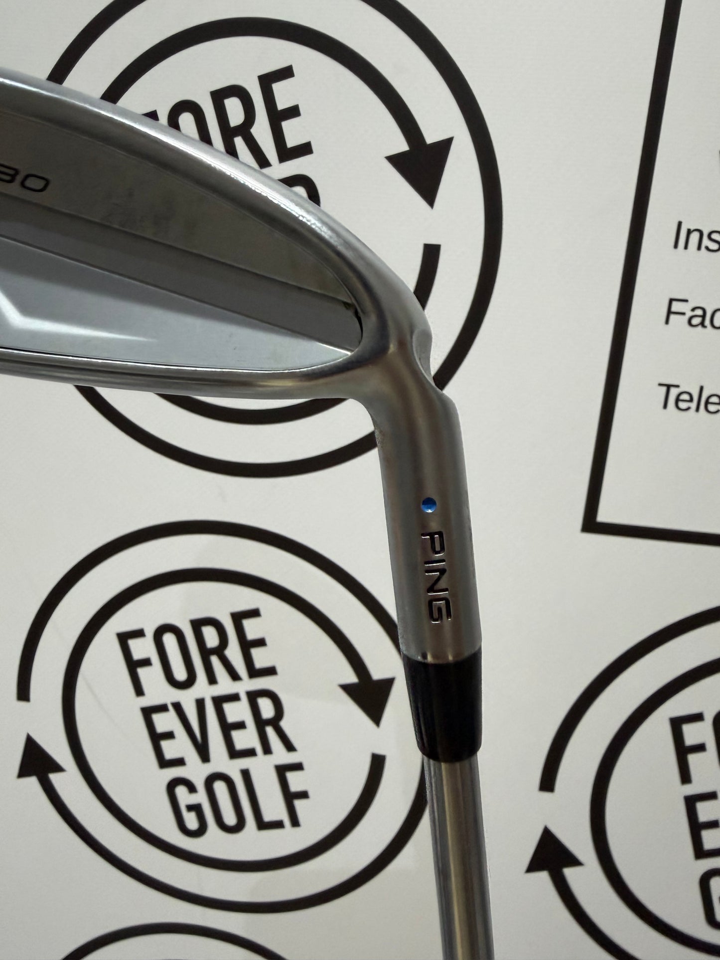 PING i230 3 IRON / RH / 115g X-Stiff Flex / Blue Dot