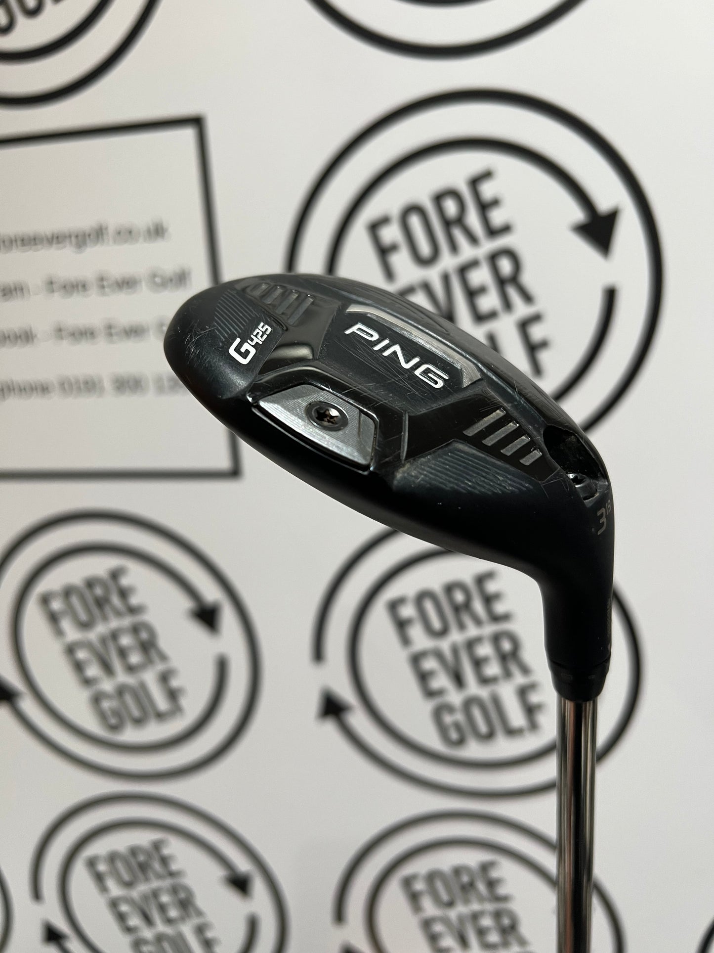 PING G425 3 HYBRID / 19 Degree / 85g Stiff Flex / Mens RH