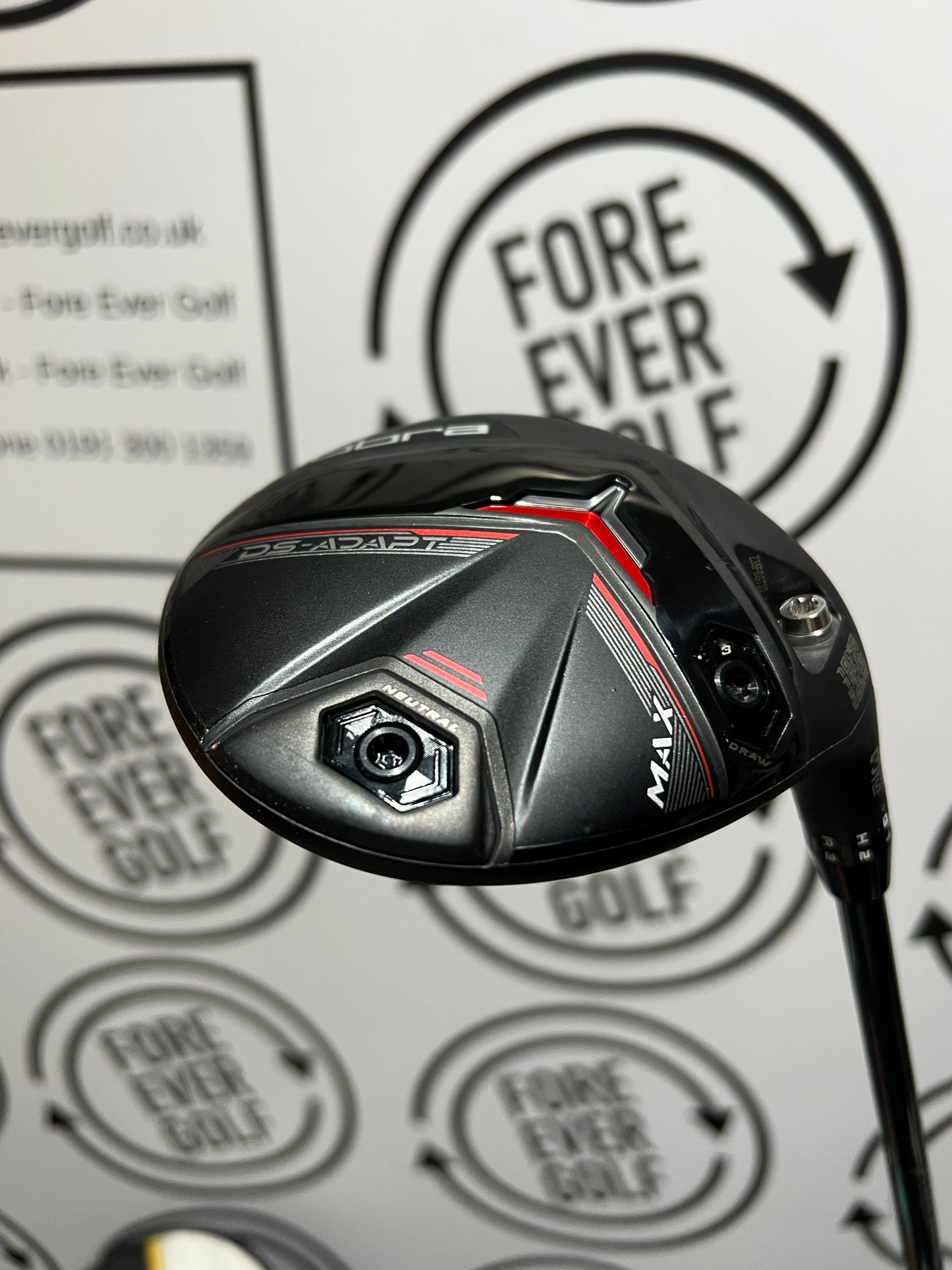COBRA DS ADAPT MAX 3 WOOD / 15.5 Deg / Mens RH / 70g Stiff Flex