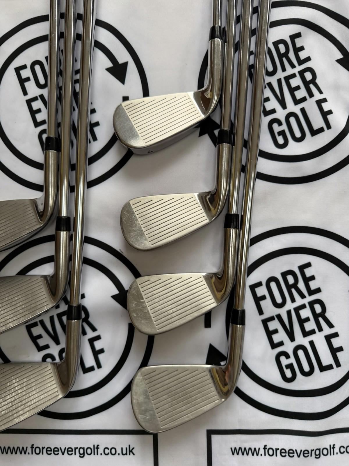 CALLAWAY Ai SMOKE IRONS / 4 - PW / Mens RH / 120g Stiff Flex / GOOD USED