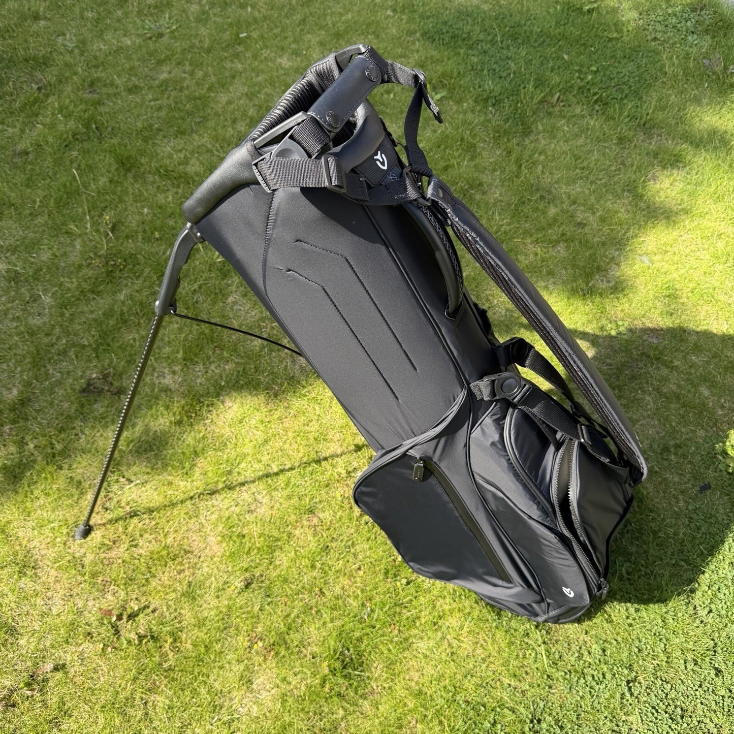 VESSEL LUX AIR Stand Golf Bag / Black / 6 Way Divider / MINT USED