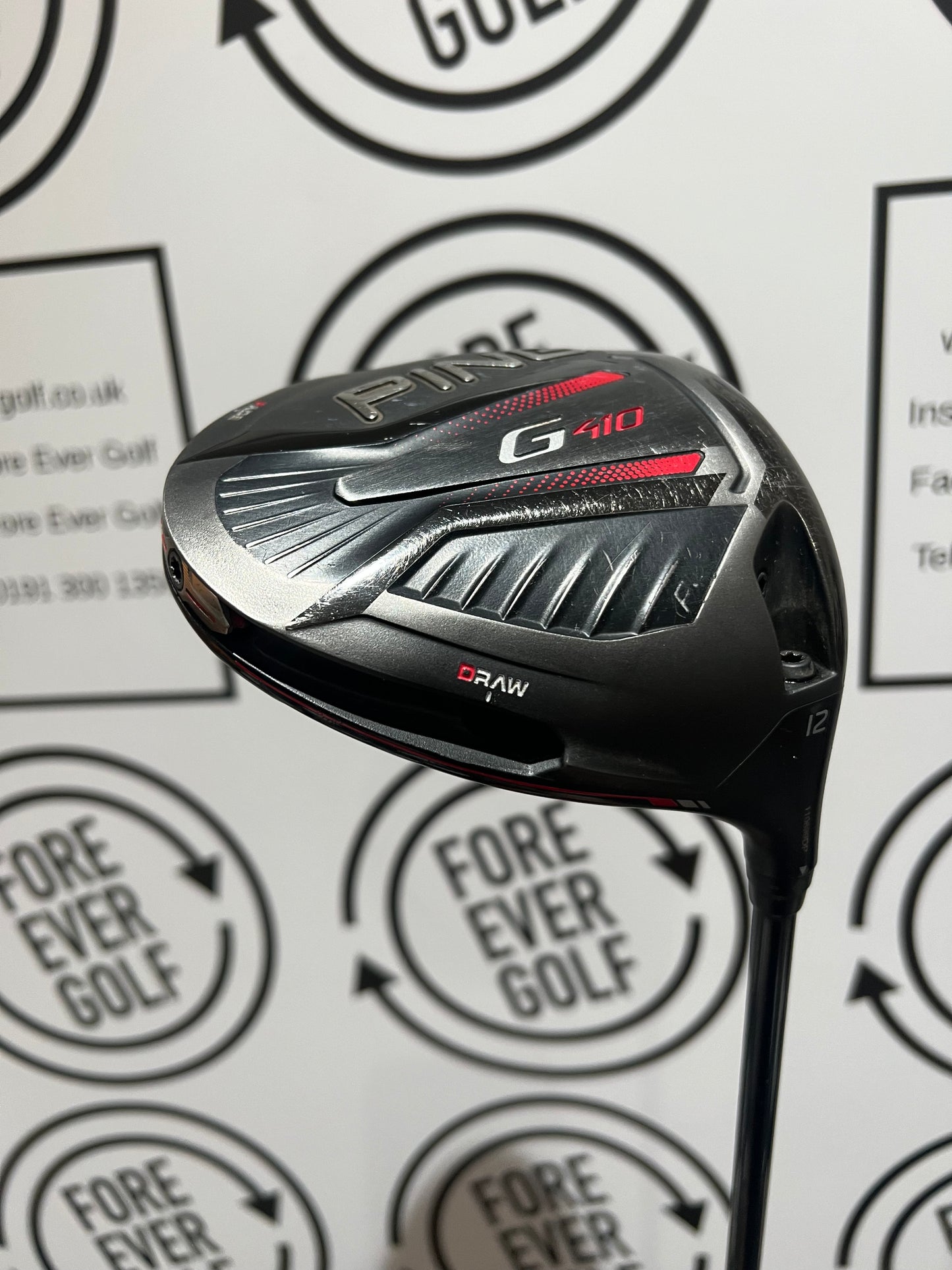 PING G410 DRIVER / 12 Degree / RH / 55g Soft Regular Flex
